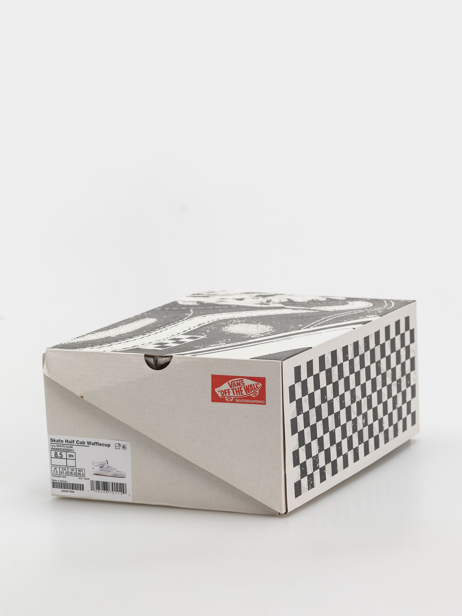 Обувки Vans Skate Half Cab Wafflecup (white/gum)