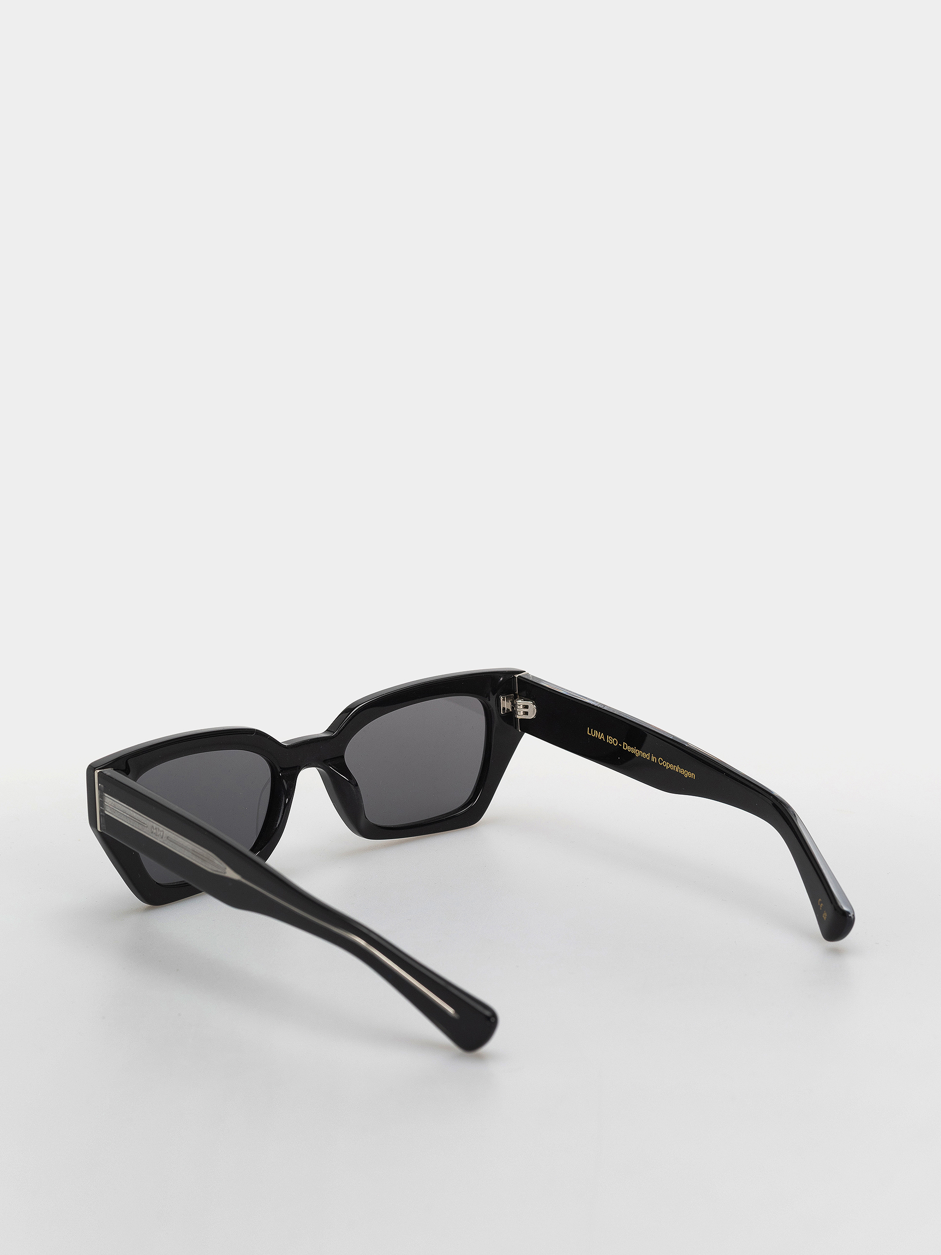 Слънчеви очила MessyWeekend Luna (black/transparent/grey)