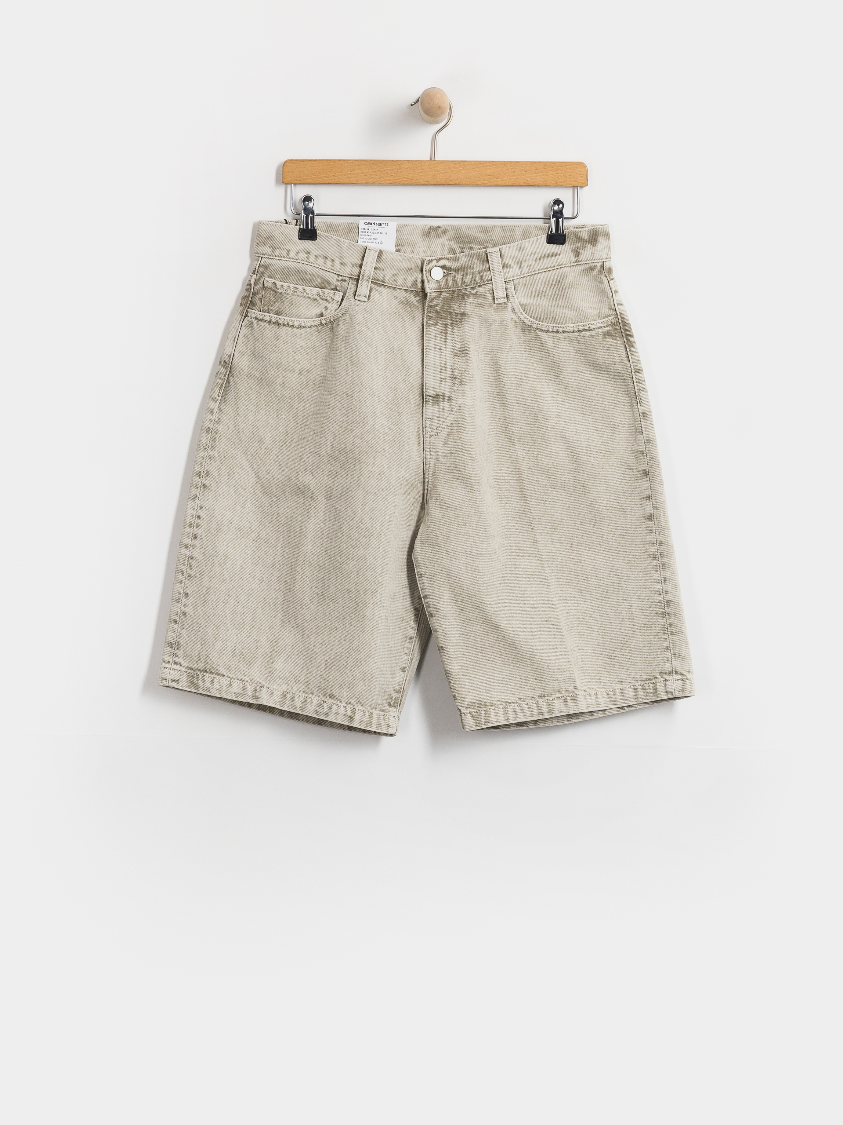 Къси панталони Carhartt WIP Landon (opuntia chalk wash)