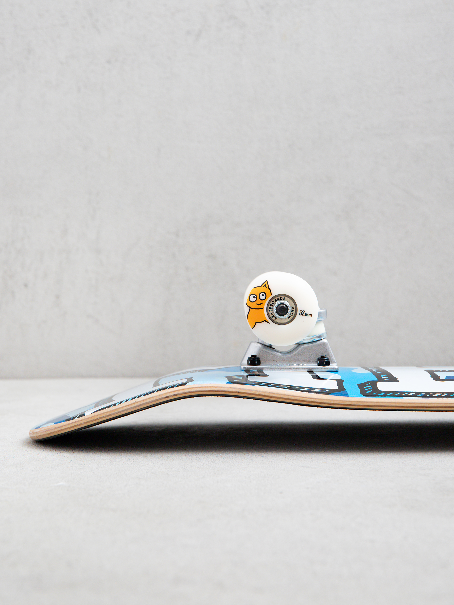 Скейтборд Meow Skateboards Logo Complete (blue)