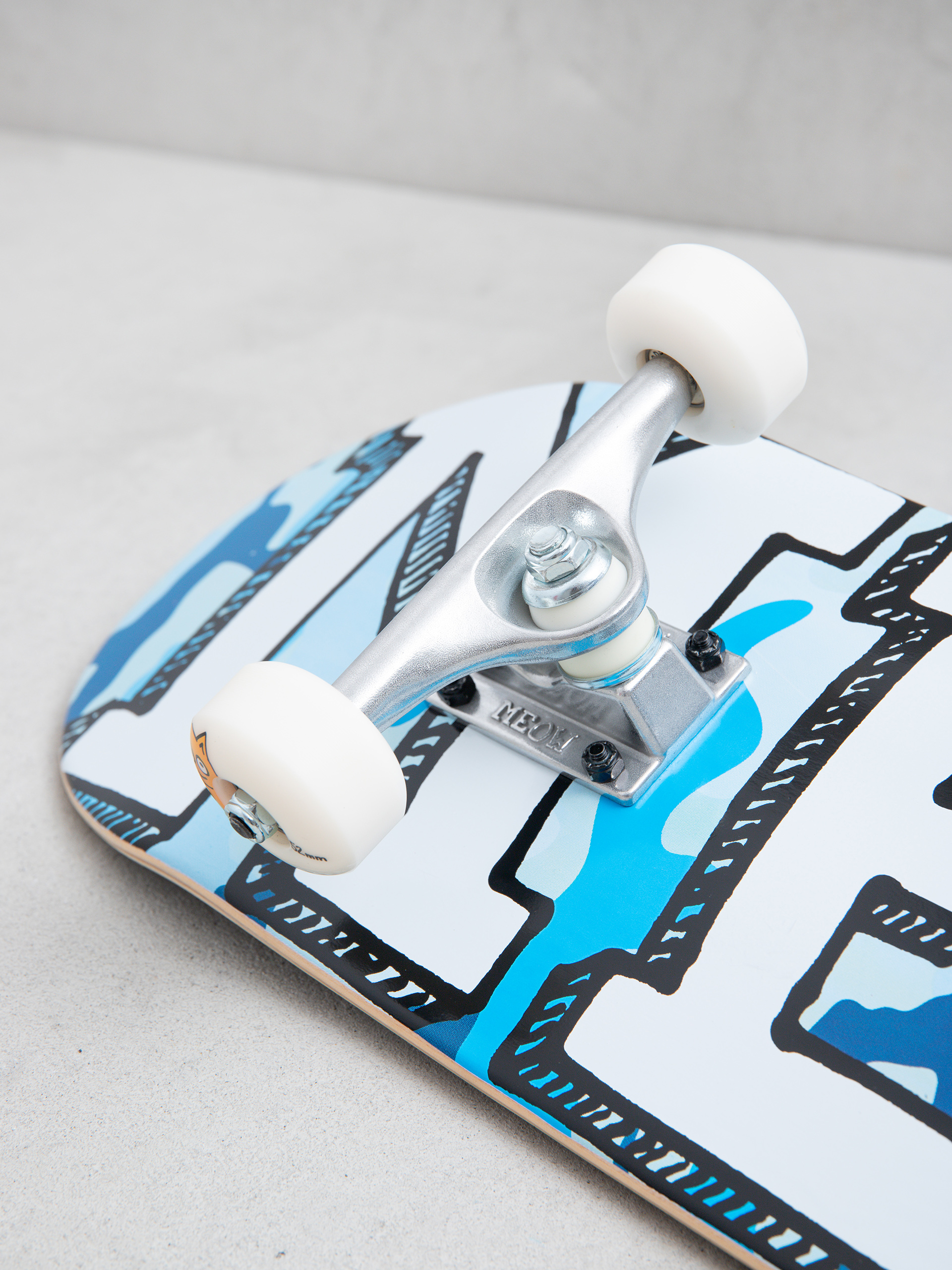 Скейтборд Meow Skateboards Logo Complete (blue)