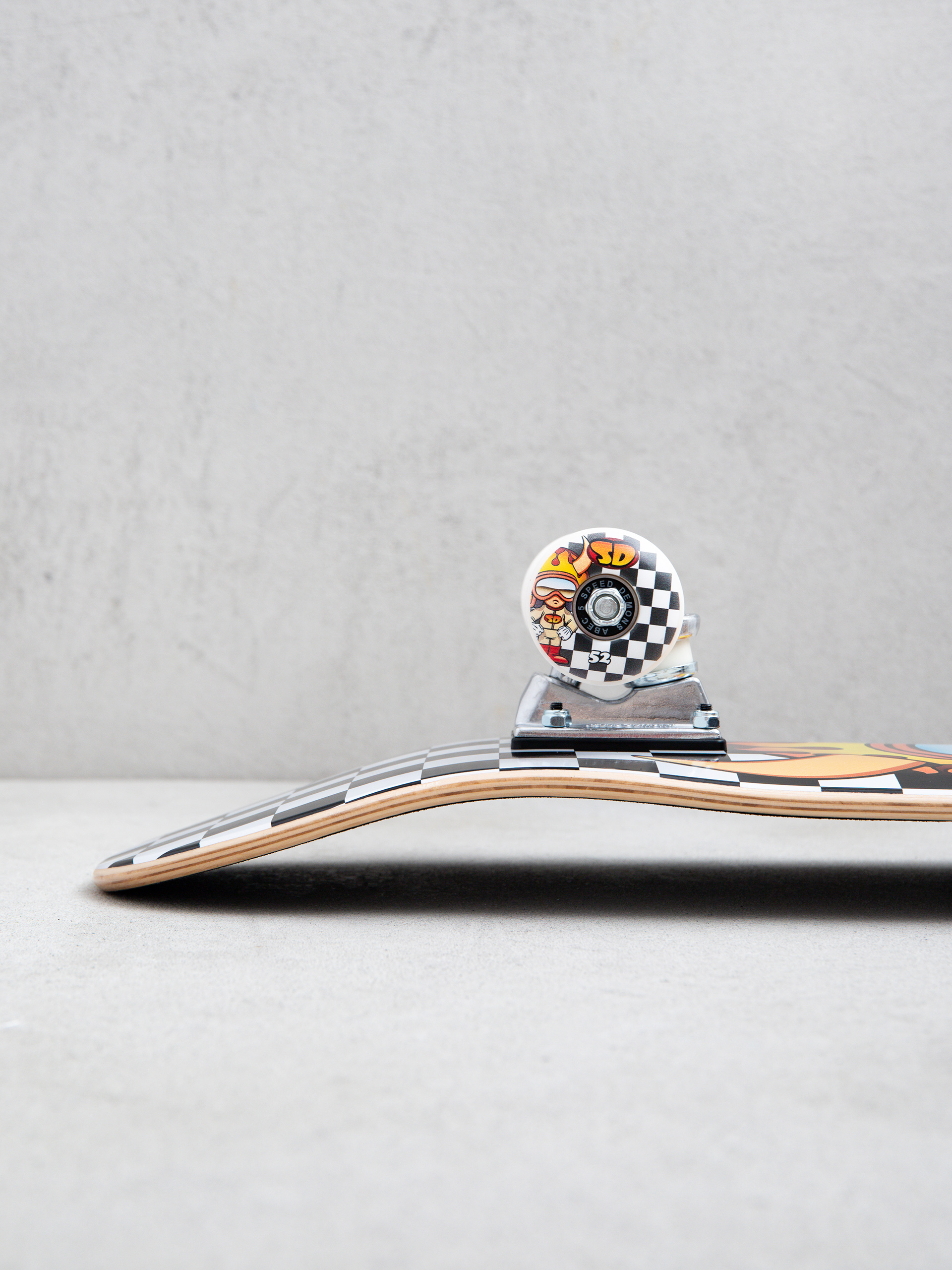 Скейтборд Speed Demons Hot Shot (black/white checks)