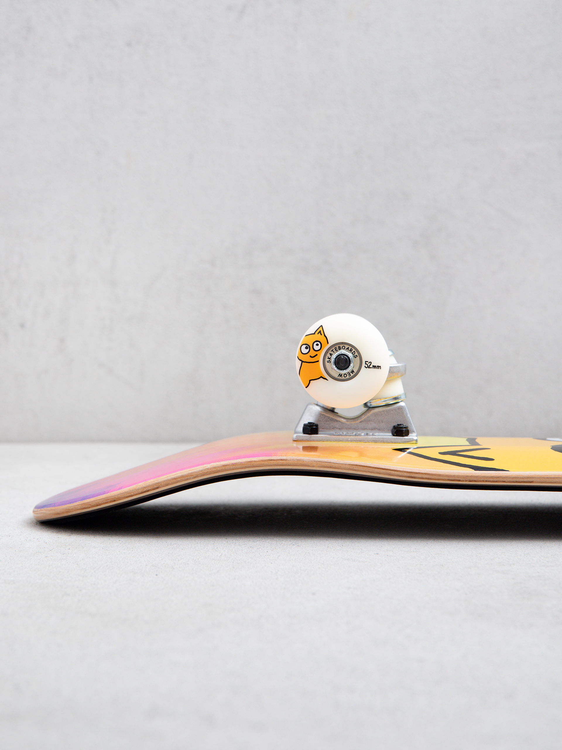 Скейтборд Meow Skateboards Big Cat Soft Top (tie dye)