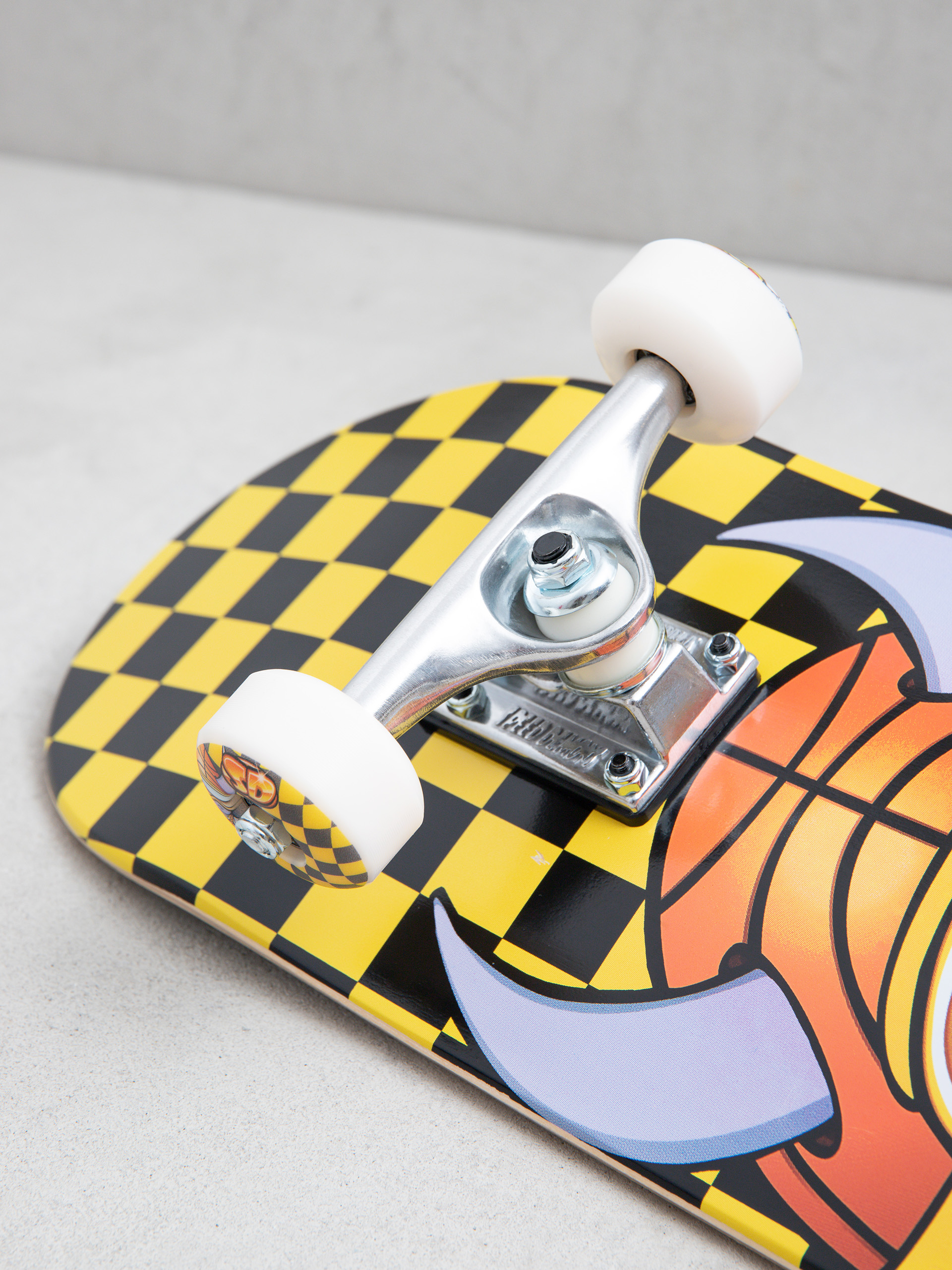 Скейтборд Speed Demons Baller (black/yellow checks)