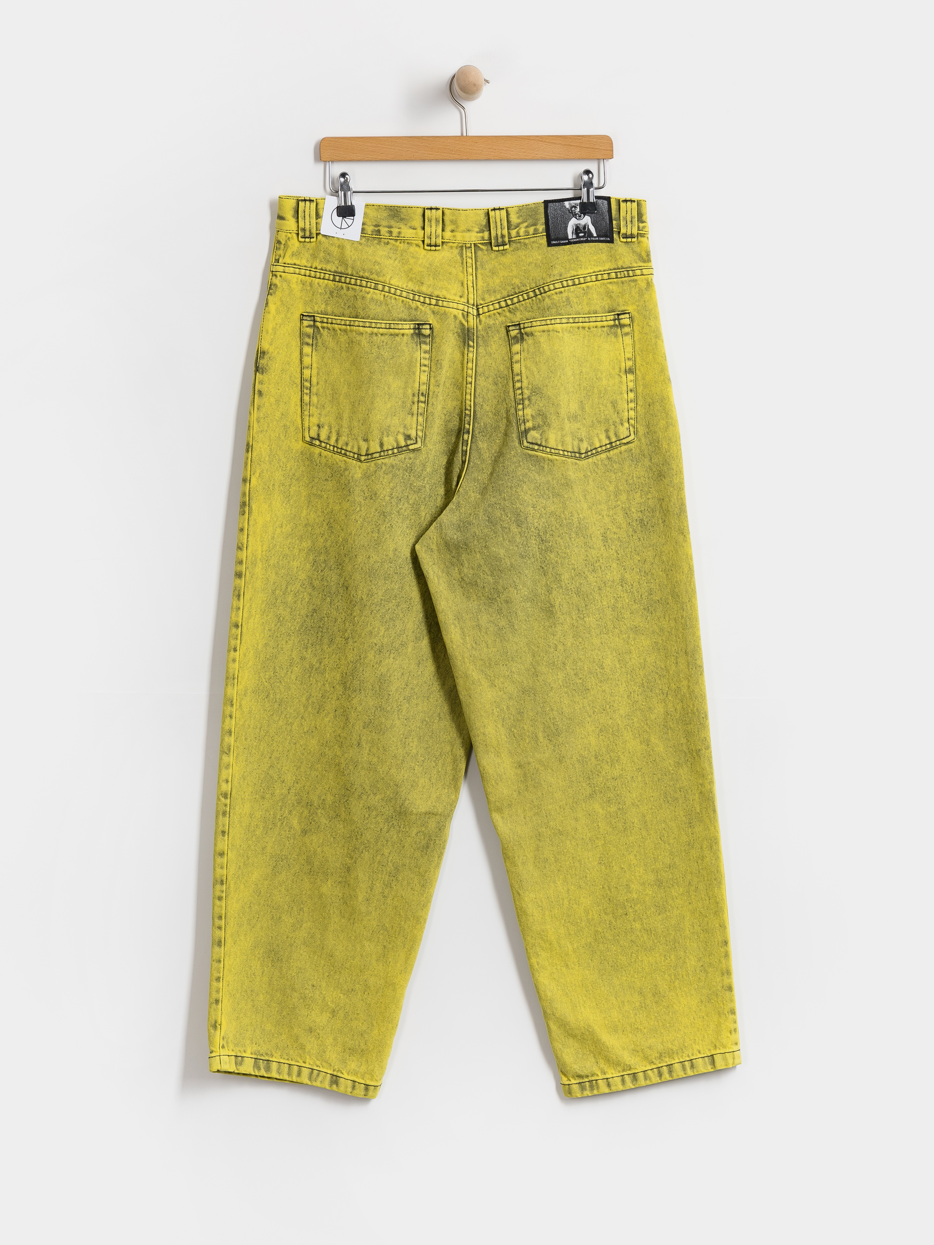 Панталони Polar Skate Big Boy Demon Child (lemon black)