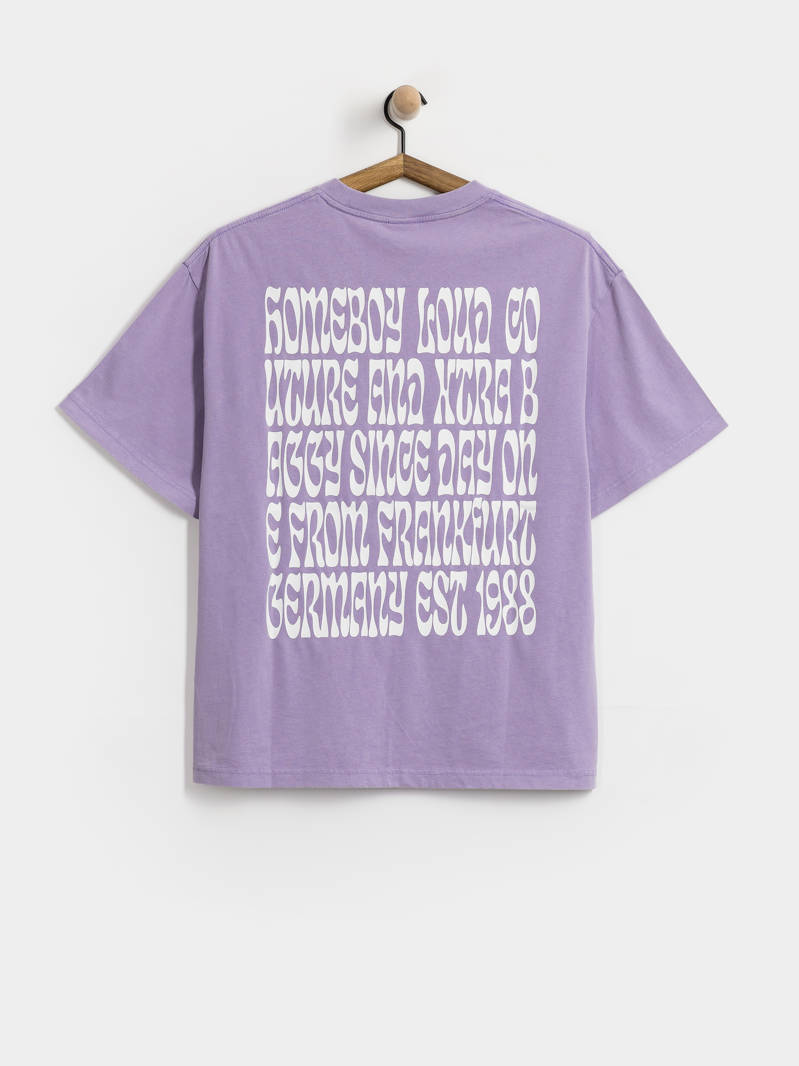 Тениска Homeboy Big Text (lilac)