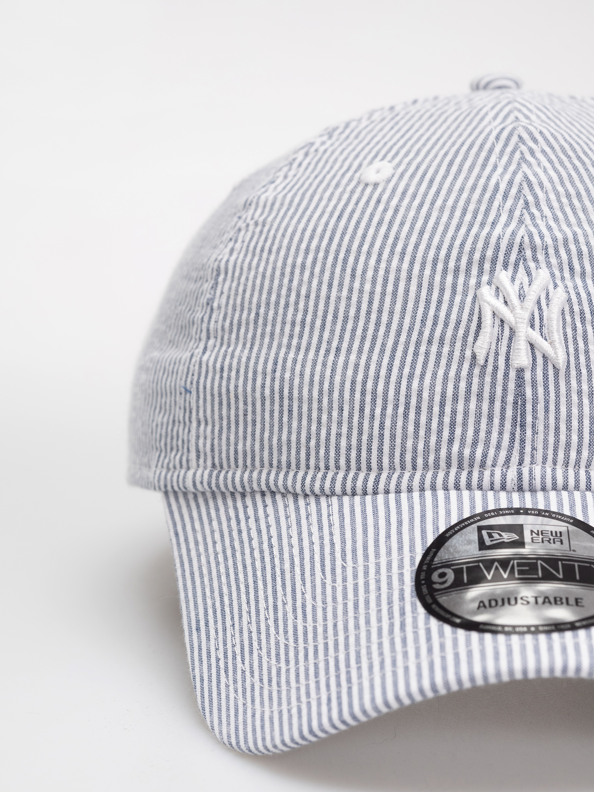 Шапка с козирка New Era Seersucker 9Twenty New York Yankees (navy/white)
