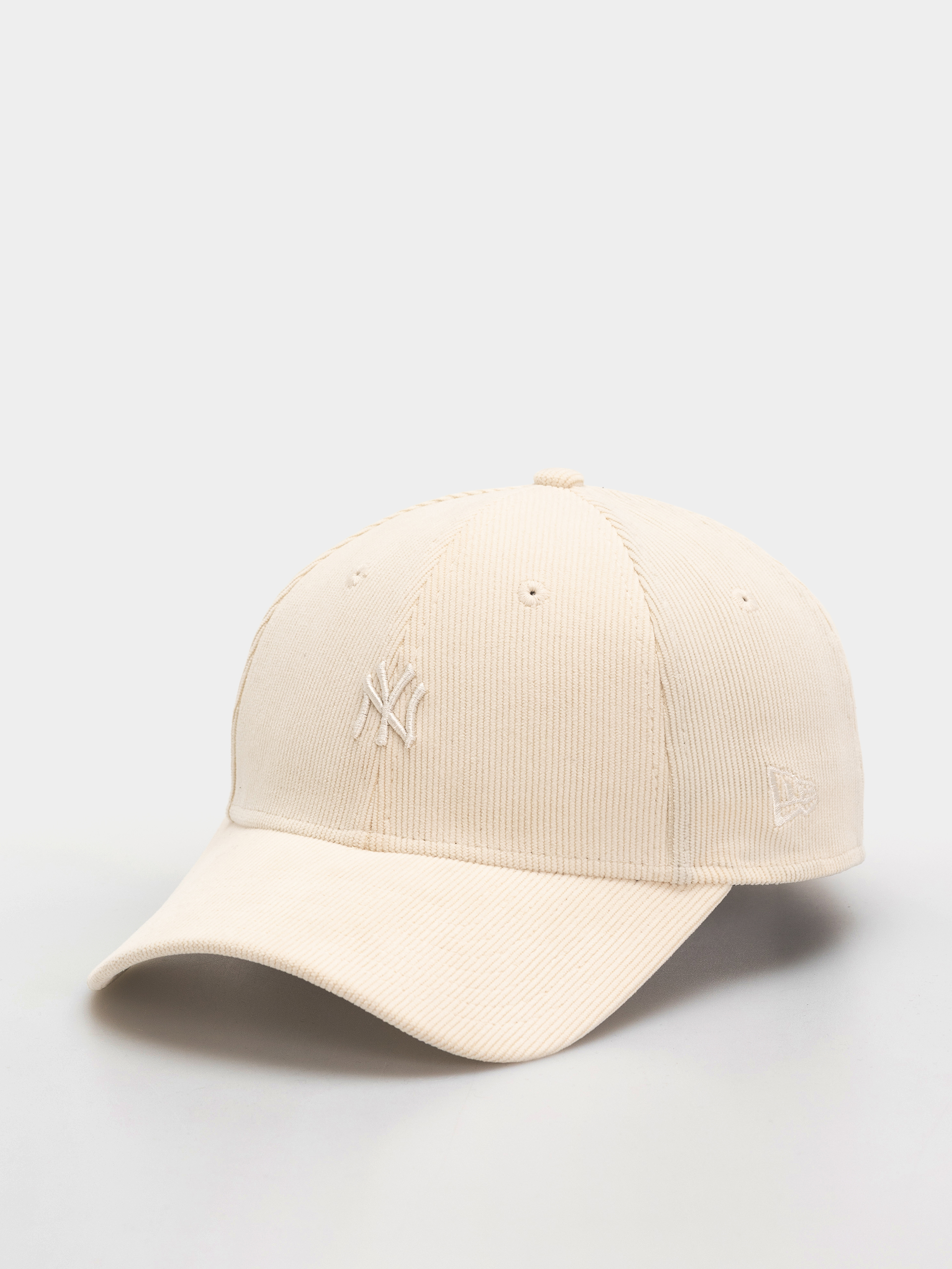 Шапка с козирка New Era Mini Cord 9Forty New York Yankees Wmn (light cream)