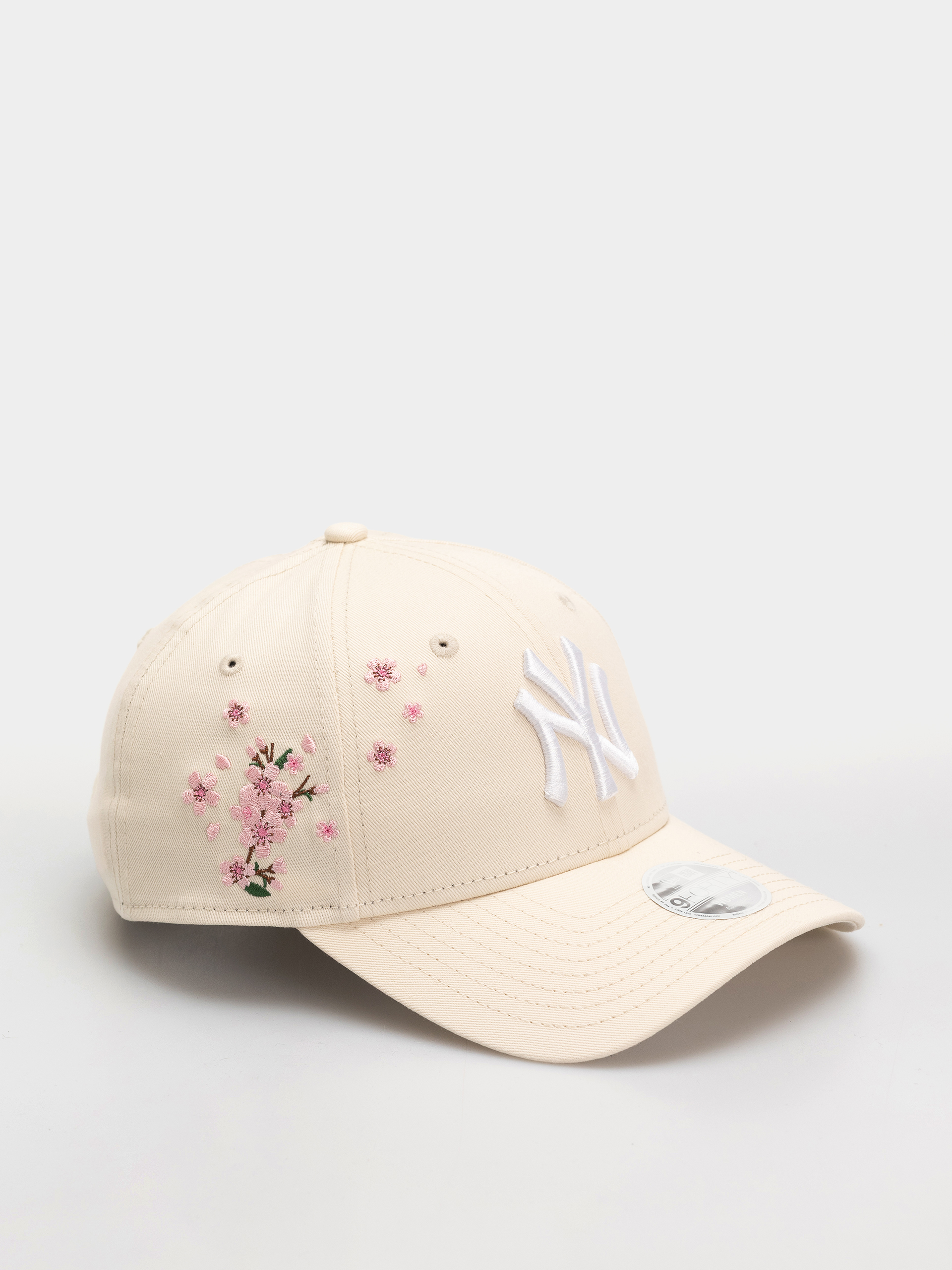 Шапка с козирка New Era Floral Icon 9Forty New York Yankees Wmn (light cream)