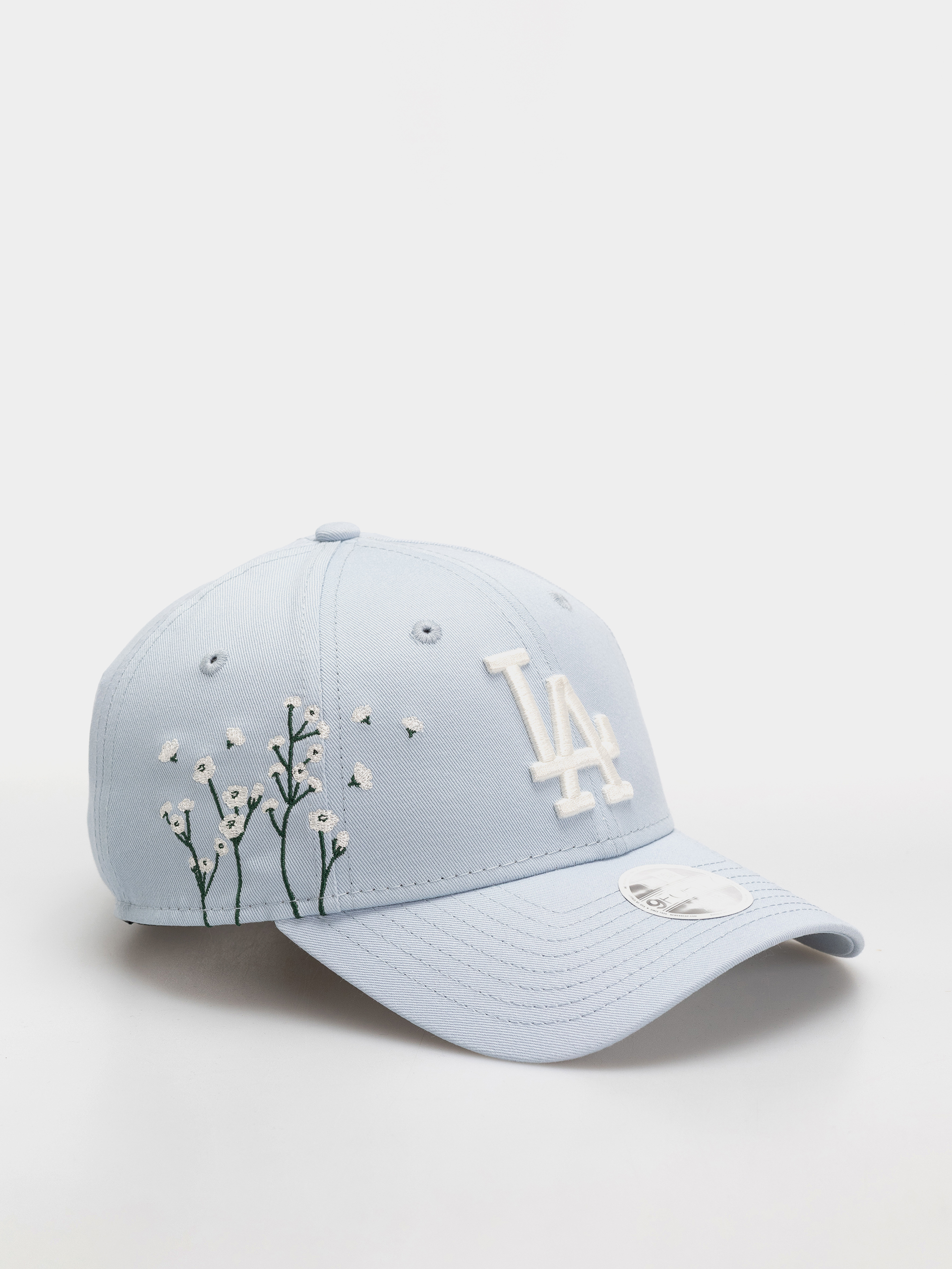 Шапка с козирка New Era Floral Icon 9Forty Los Angeles Dodgers Wmn (soft blue)