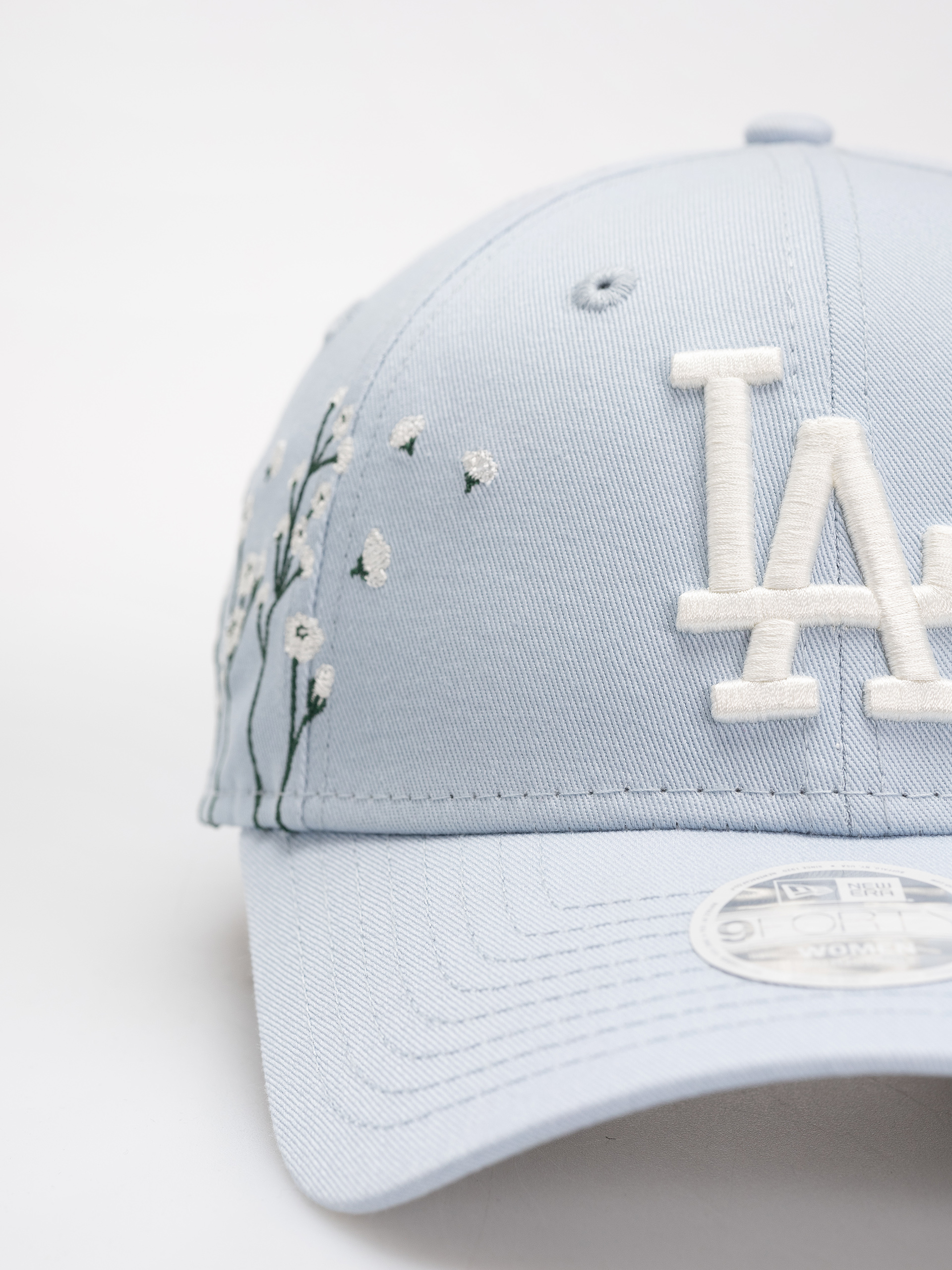 Шапка с козирка New Era Floral Icon 9Forty Los Angeles Dodgers Wmn (soft blue)