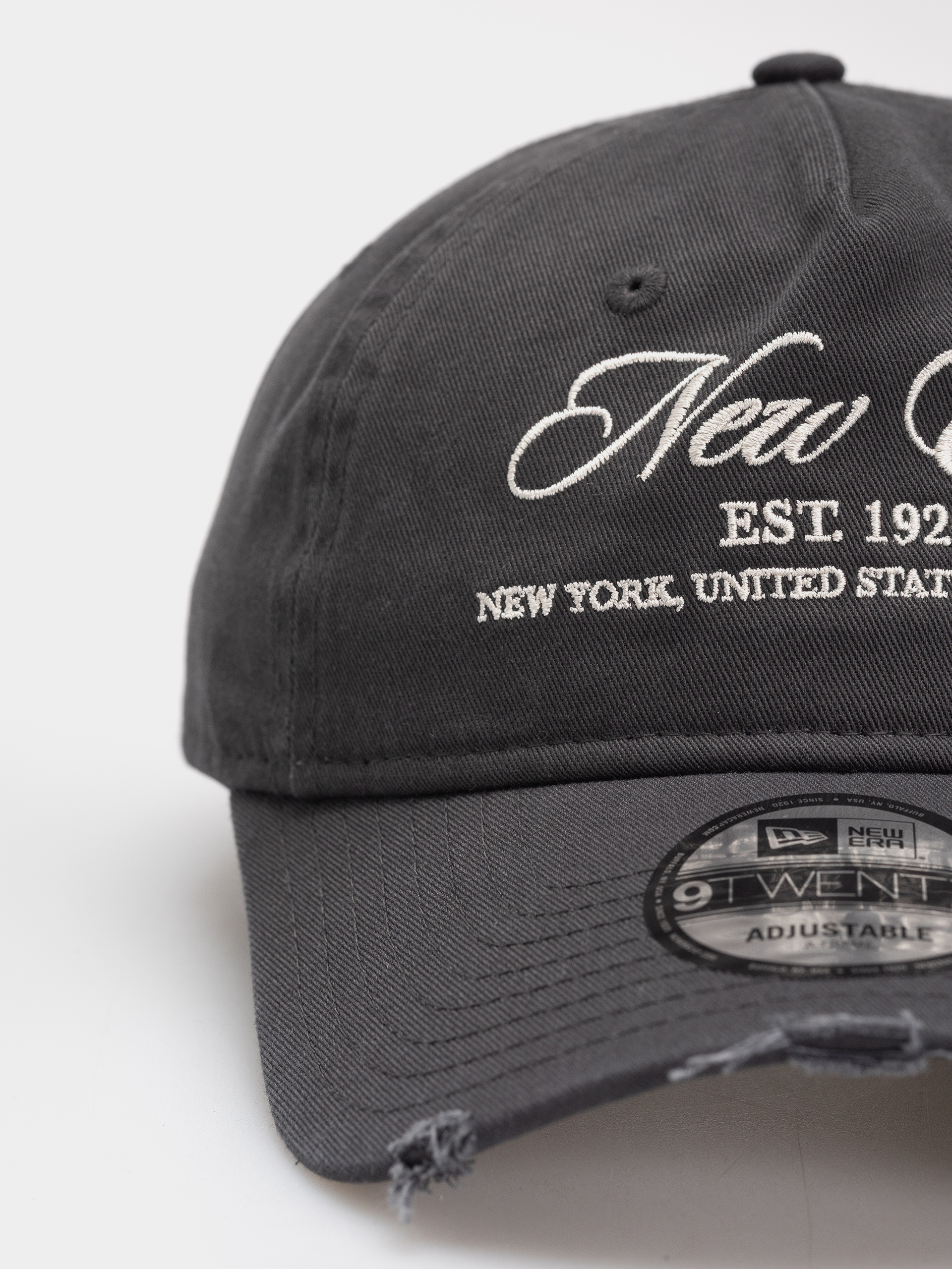 Шапка с козирка New Era Wash Distress 9Twenty (black)