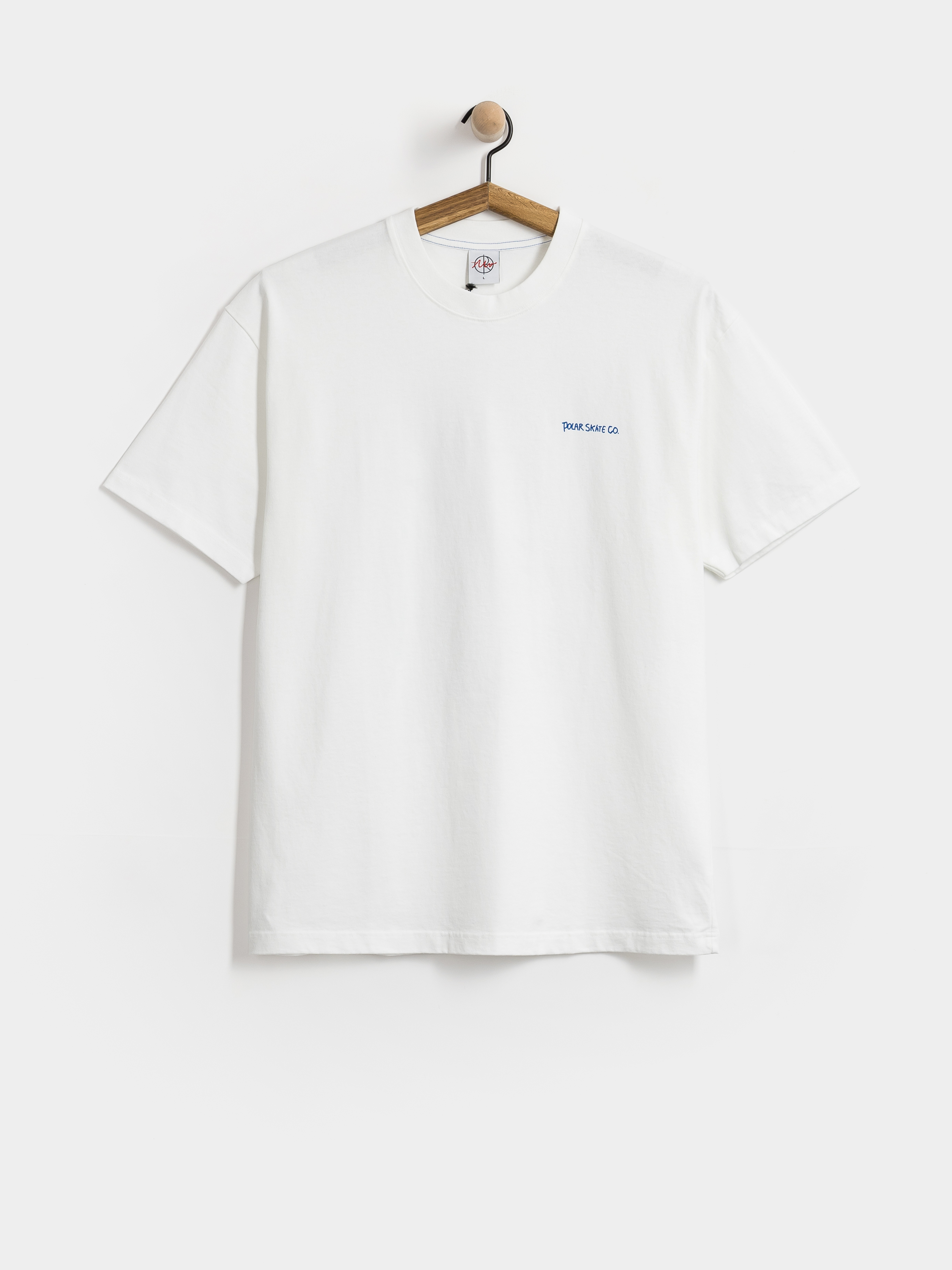 Тениска Polar Skate Contrast Doodle (white/ultramarine)