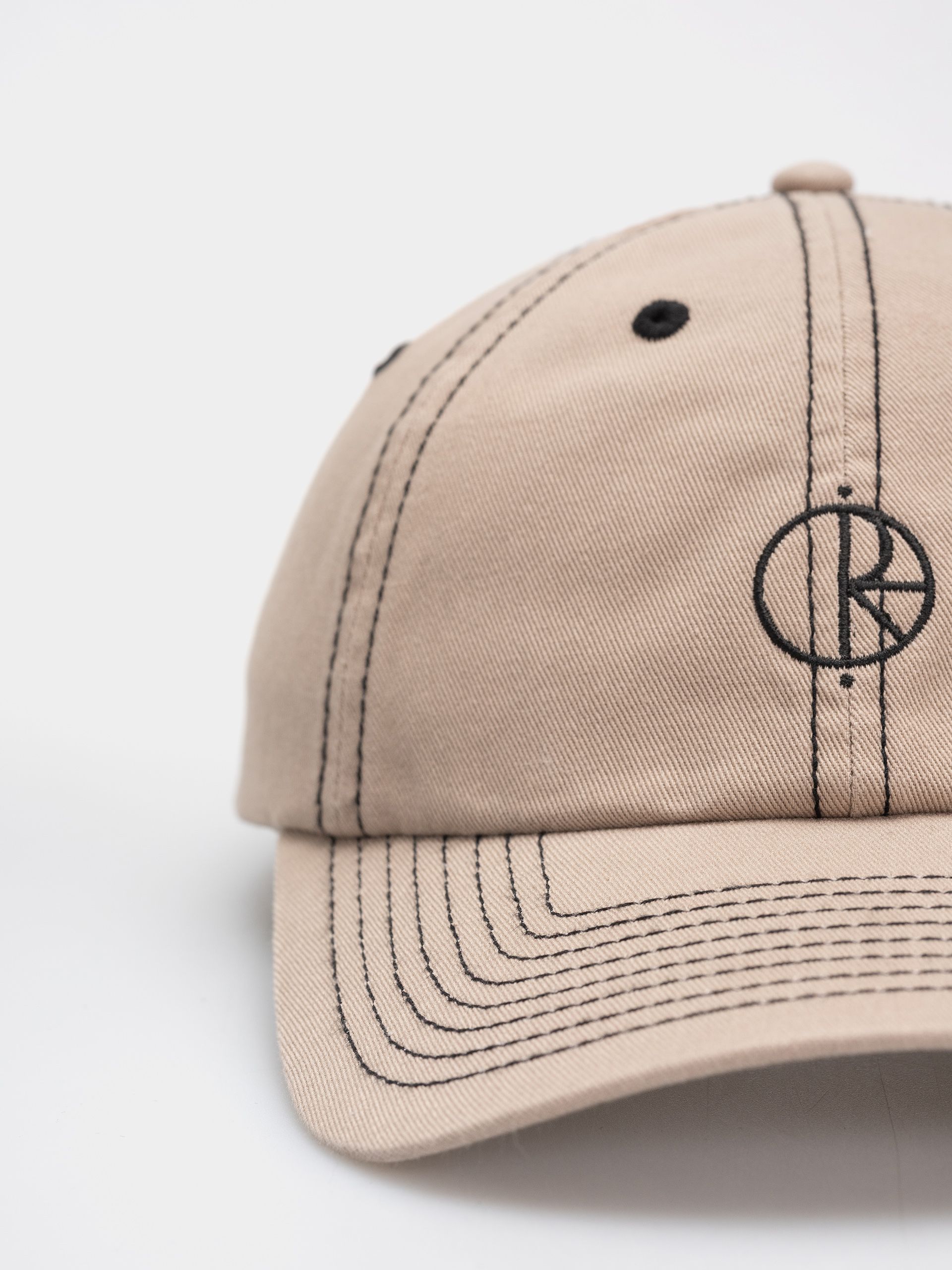 Шапка с козирка Polar Skate Sai Contrast (washed taupe)