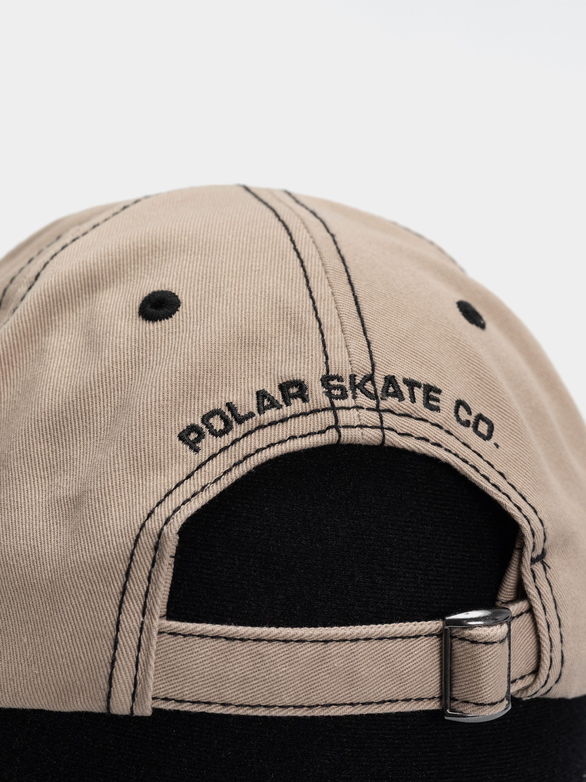 Шапка с козирка Polar Skate Sai Contrast (washed taupe)