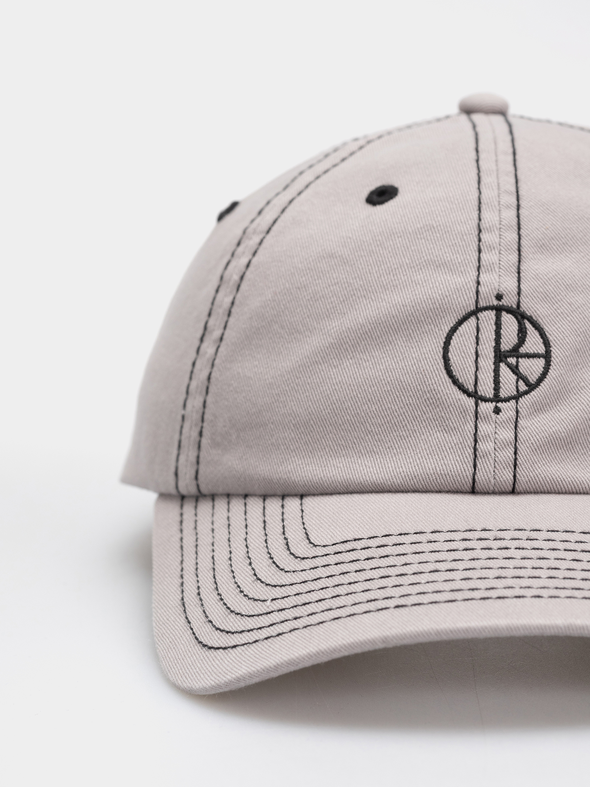 Шапка с козирка Polar Skate Sai Contrast (washed grey)