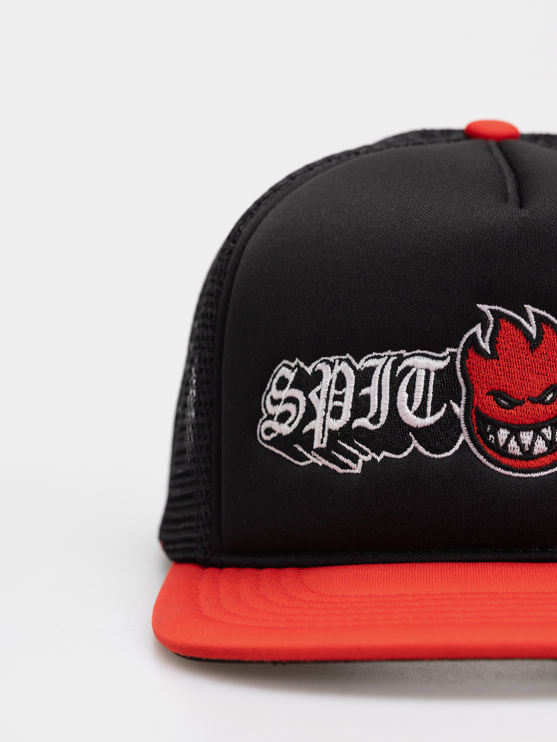 Шапка с козирка Spitfire Old E Drop Bighead (black/red)