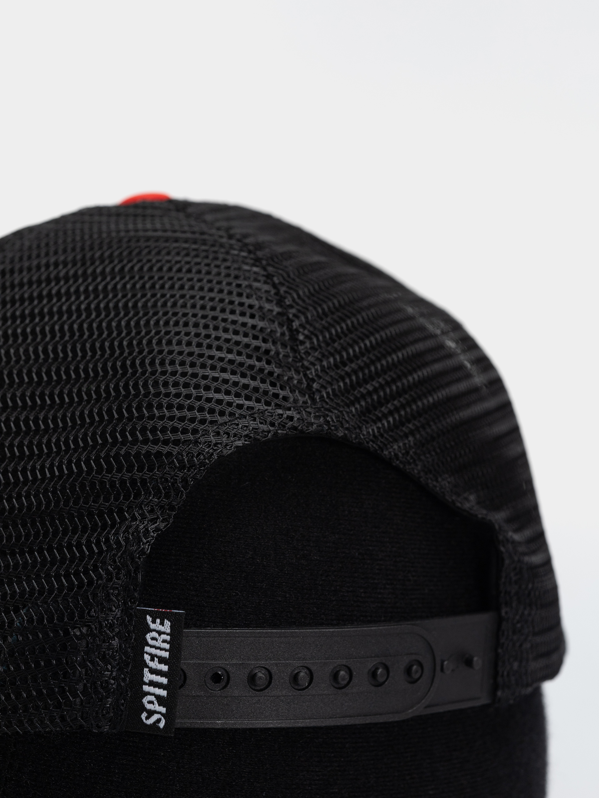 Шапка с козирка Spitfire Old E Drop Bighead (black/red)