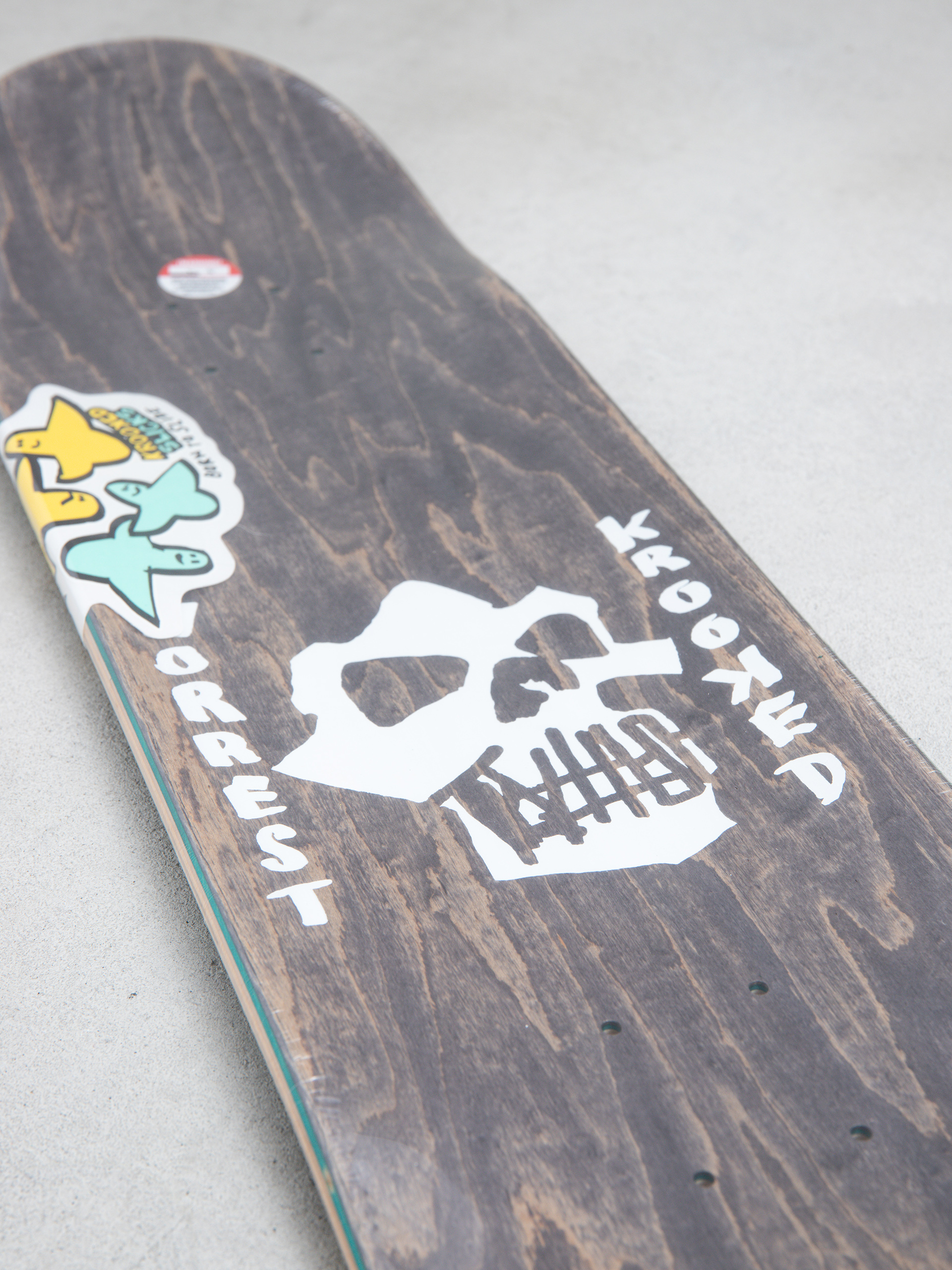 Дъска Krooked Worrest Skulls And Bolts Slick
