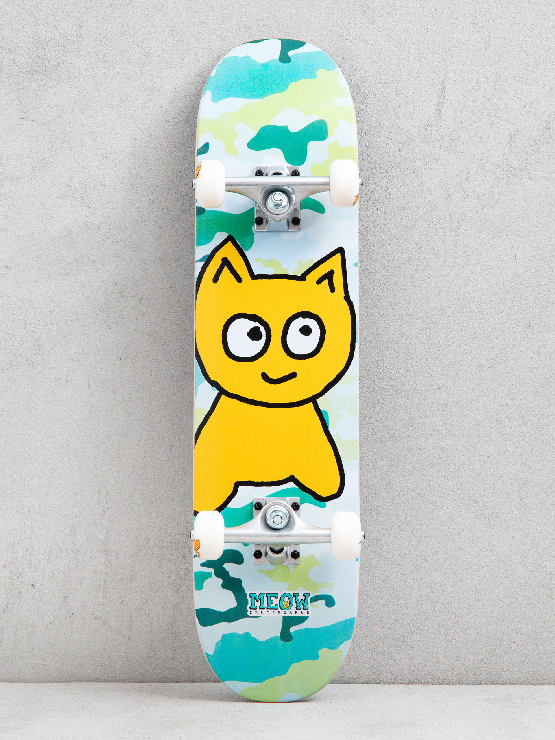 u0421u043au0435u0439u0442u0431u043eu0440u0434 Meow Skateboards Big Cat (camo green)