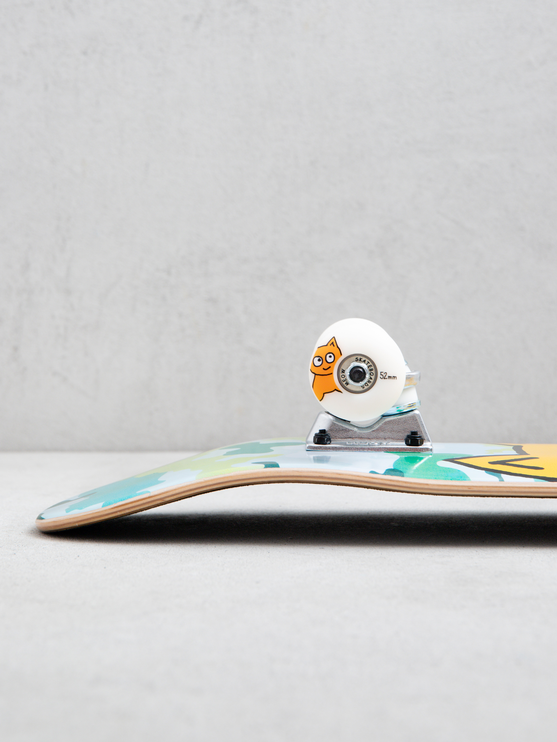 Скейтборд Meow Skateboards Big Cat (camo green)
