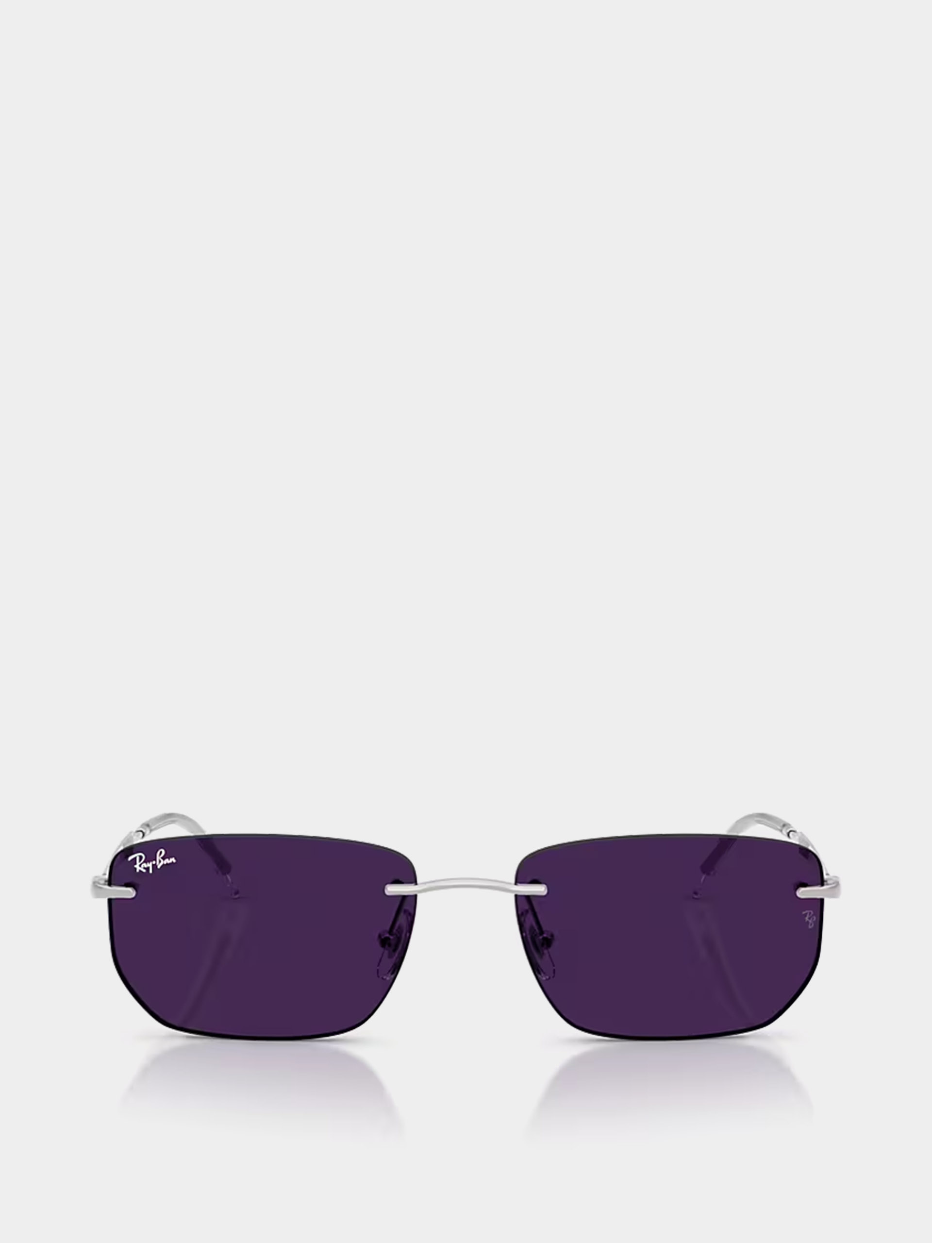 Слънчеви очила Ray-Ban Rb3768 Transitions Color Touch (polerowany srebrny/ametyst transitions)