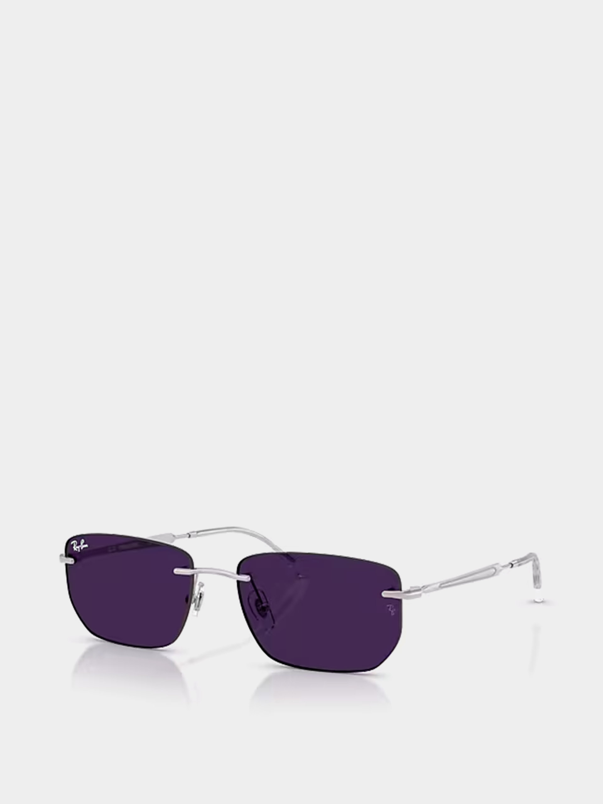 Слънчеви очила Ray-Ban Rb3768 Transitions Color Touch (polerowany srebrny/ametyst transitions)