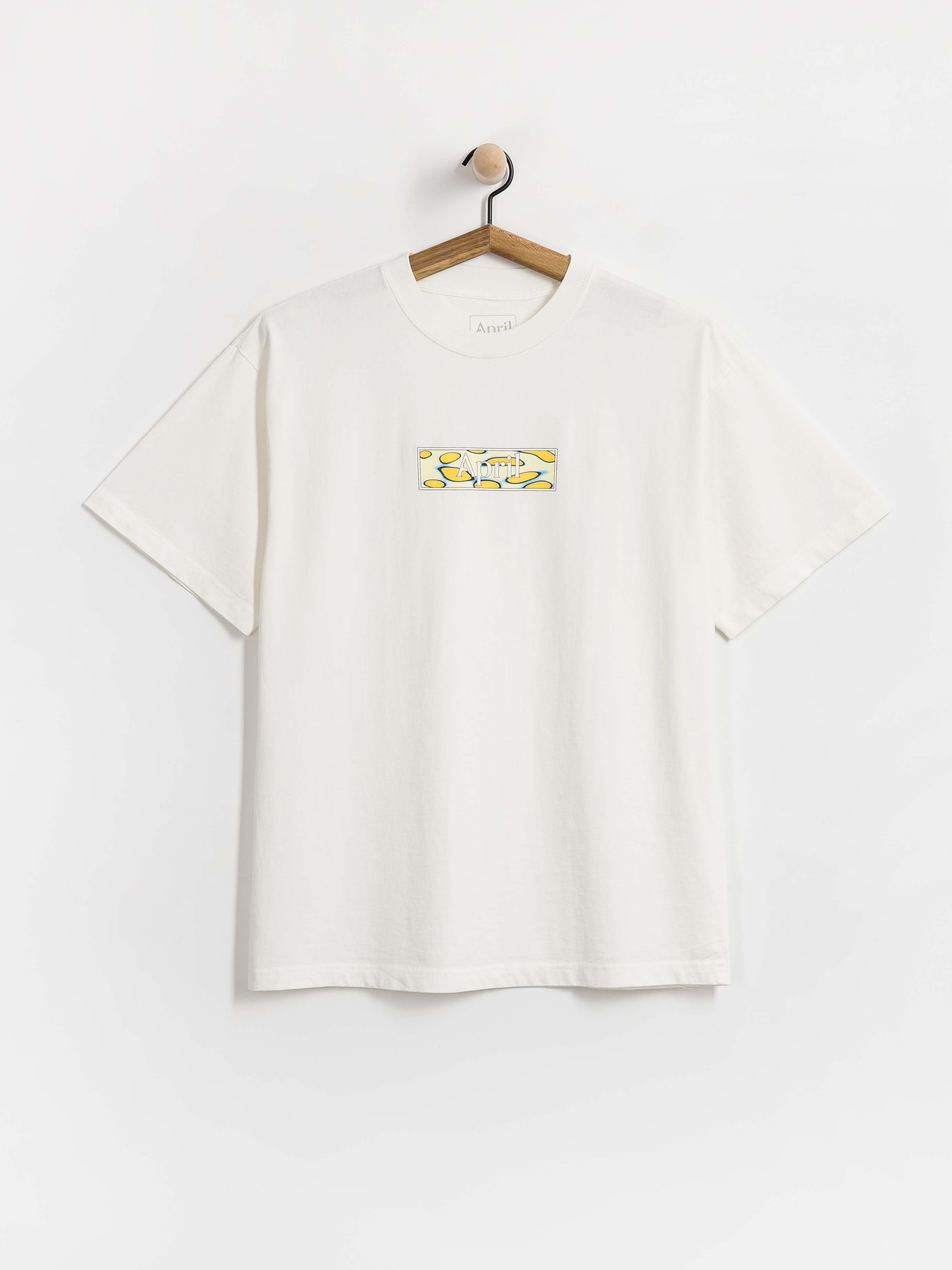 Тениска April Skateboards Cells (white)