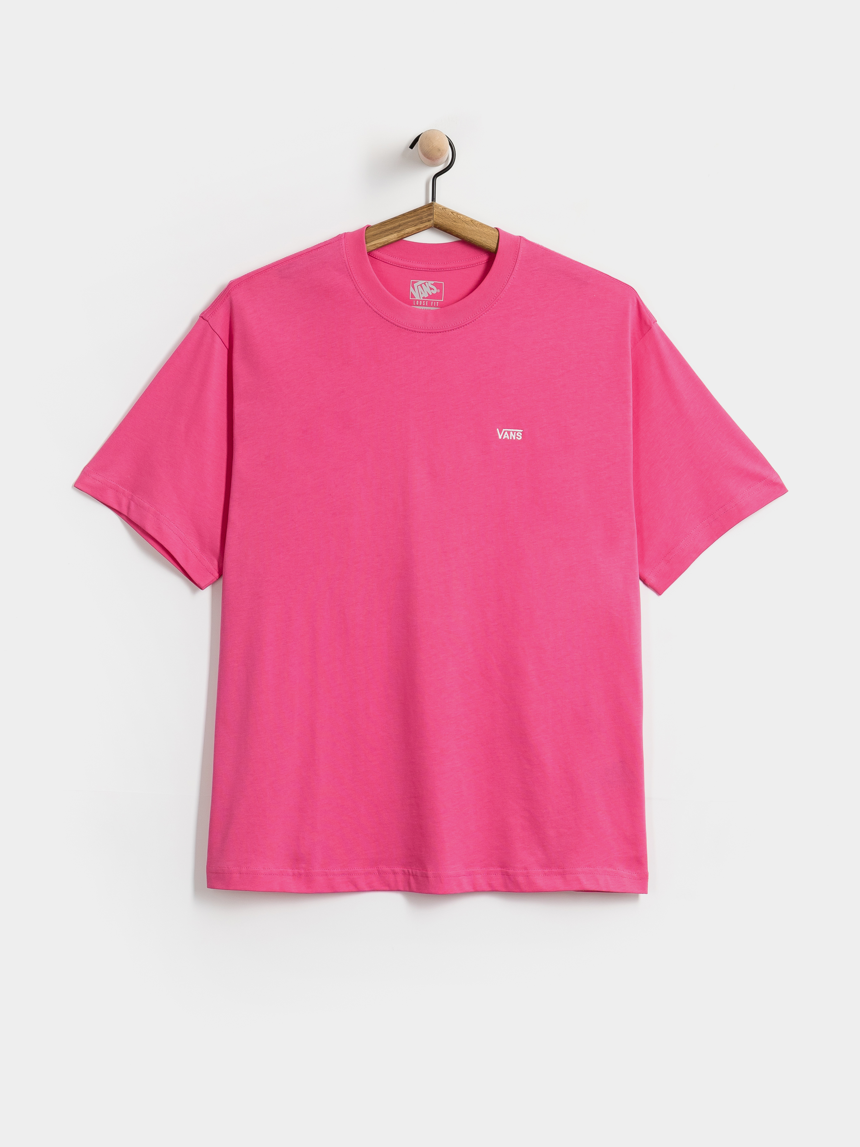 Тениска Vans Left Chest II Loose (pink velvet)