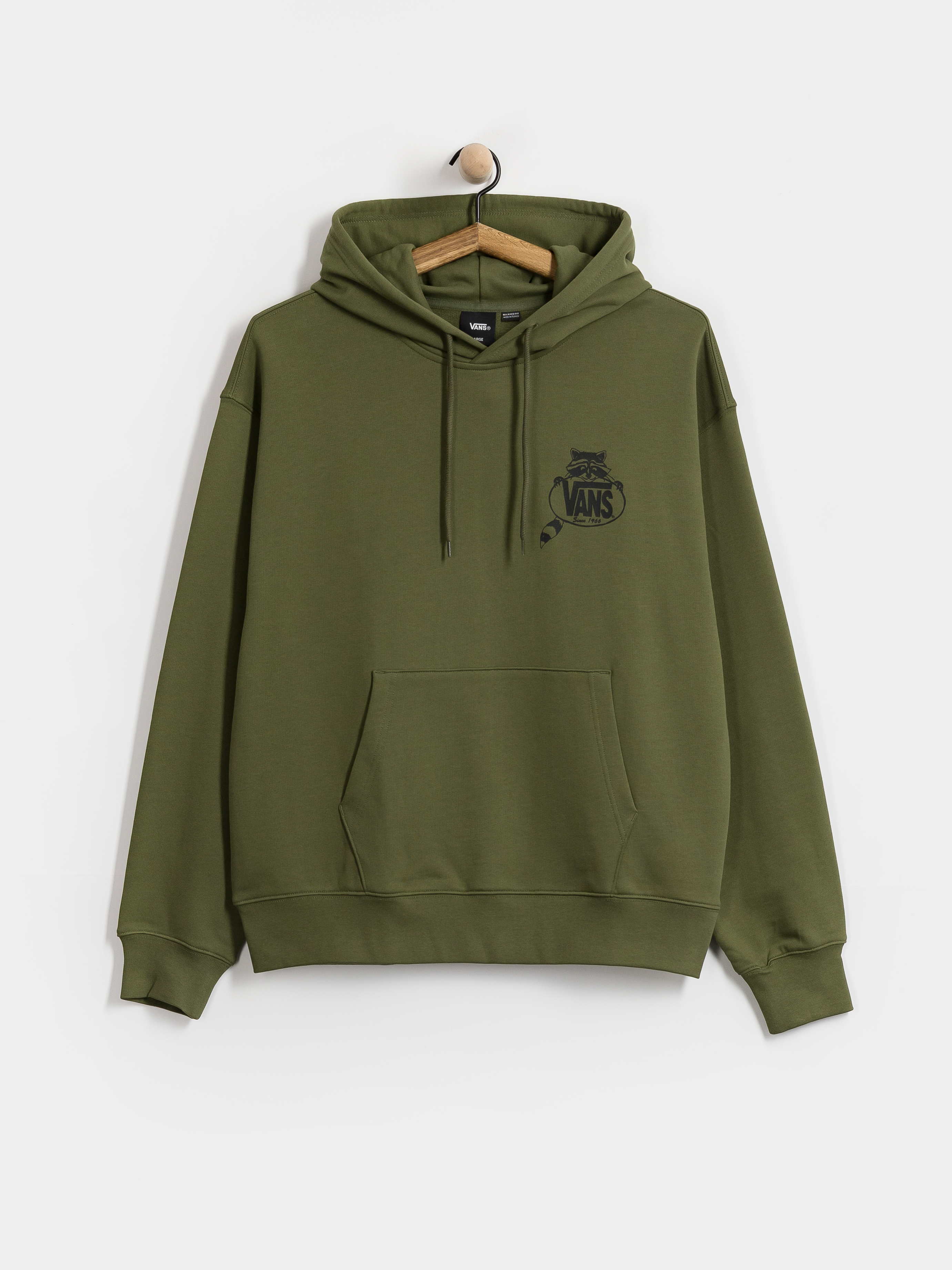 Суитшърт с качулка Vans Trashy HD (green balsam)
