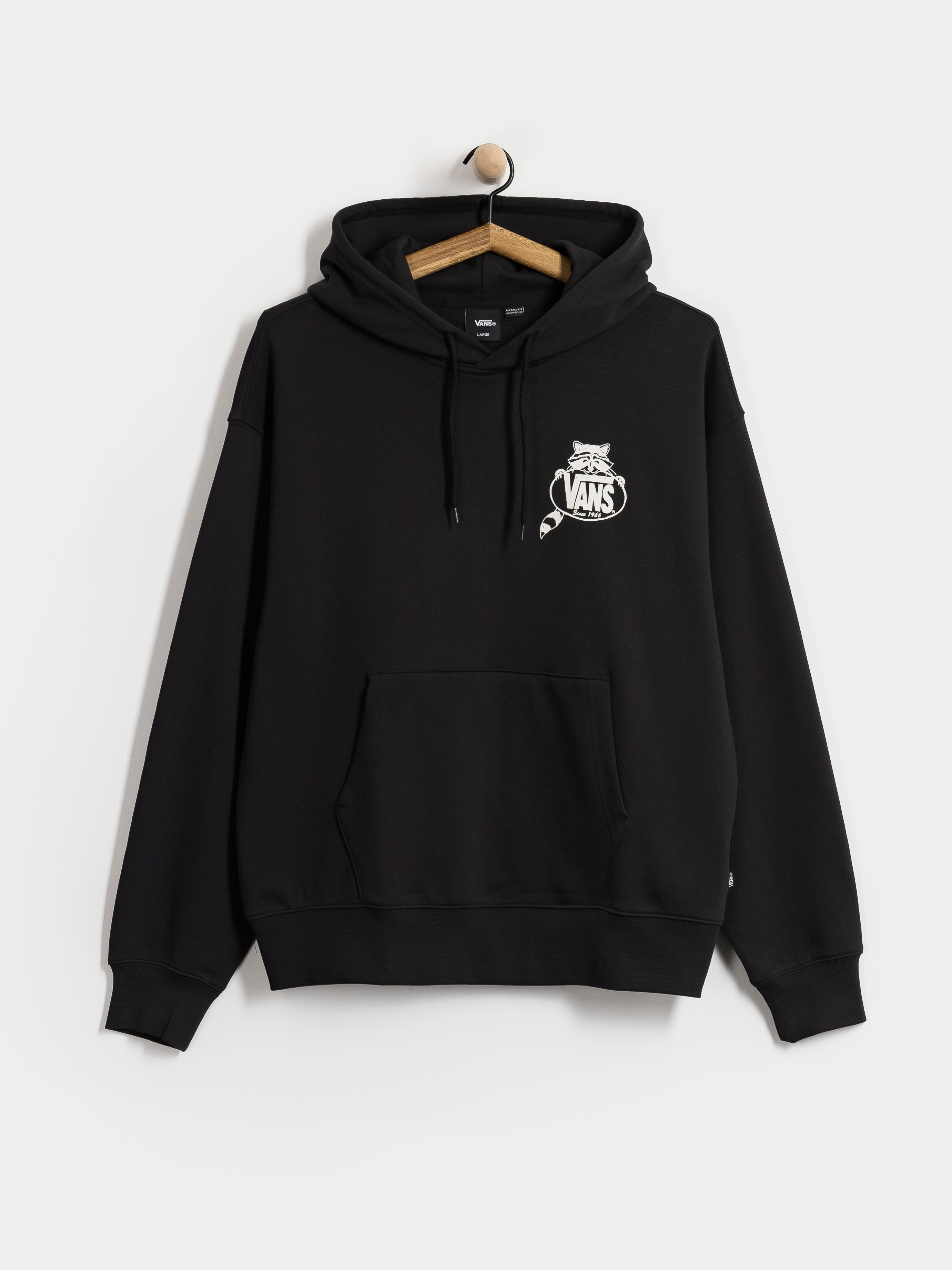 Суитшърт с качулка Vans Trashy HD (black)