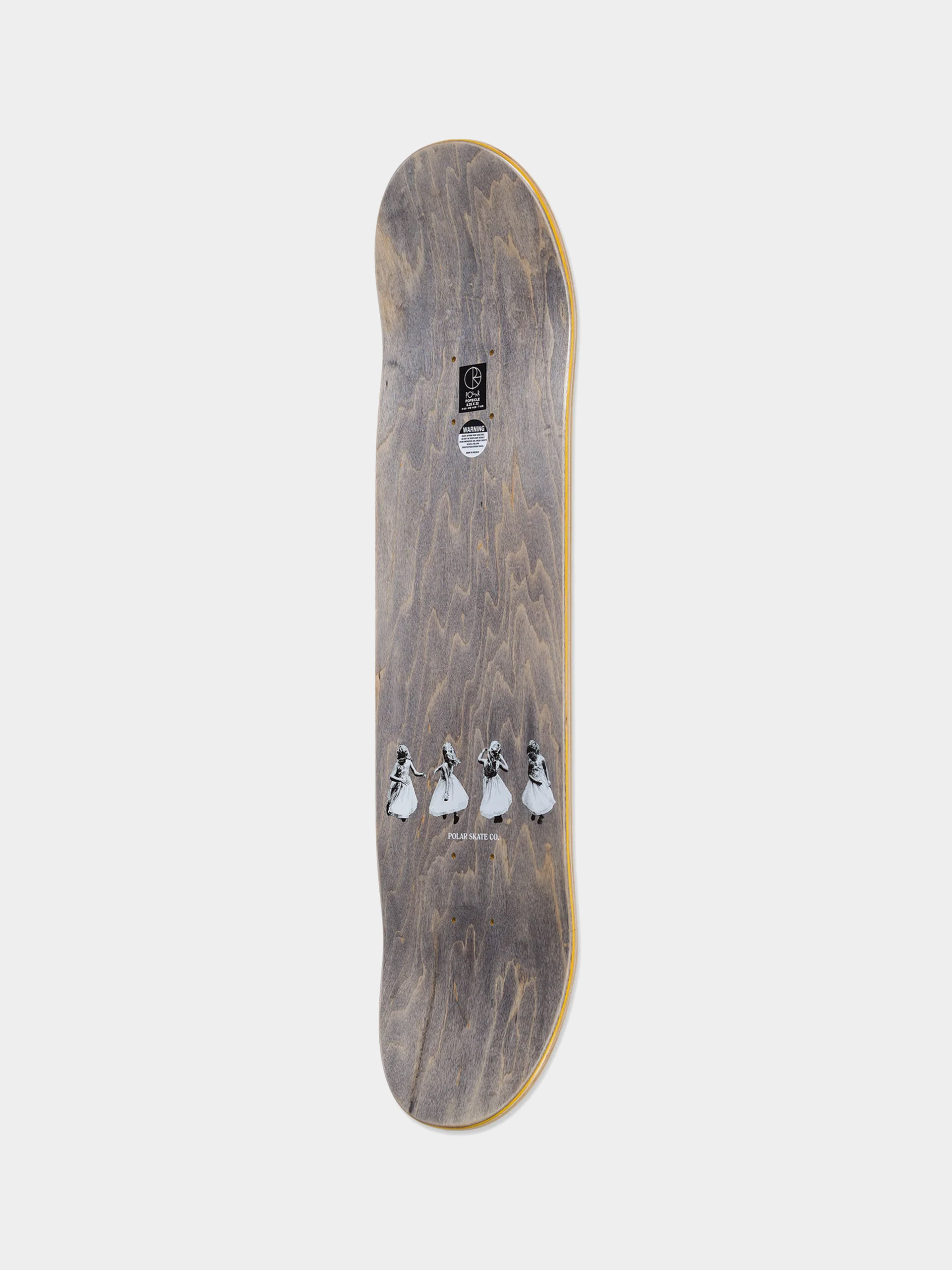 Дъска Polar Skate Roman Gonzalez Kite (yellow)