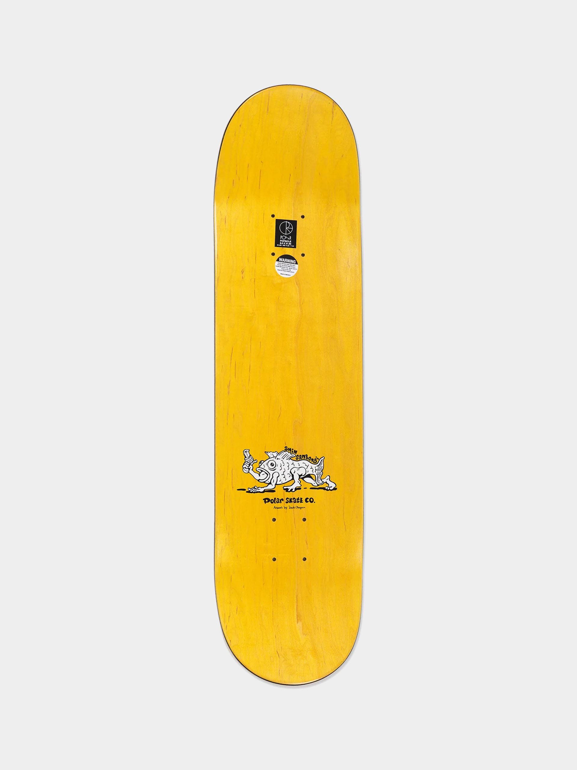 Дъска Polar Skate Shin Sanbongi Bongi Boy (yellow)