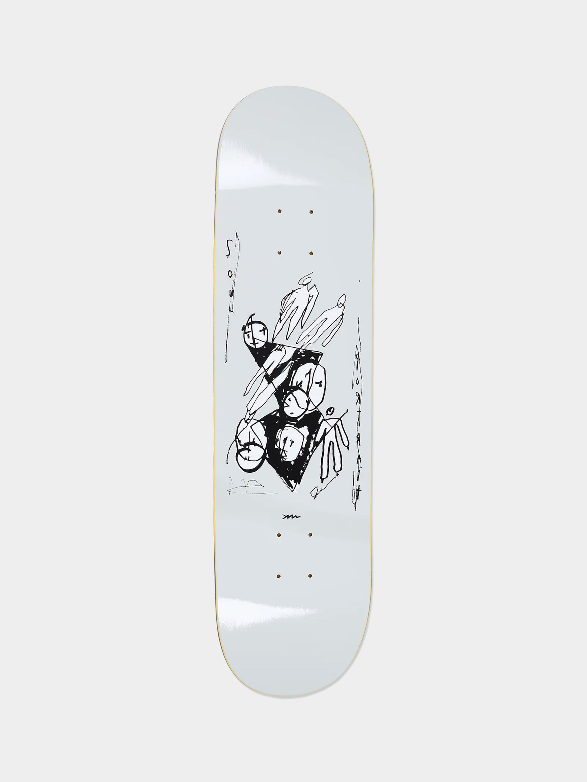 Дъска Polar Skate Team Alv Soul Portrait (grey)