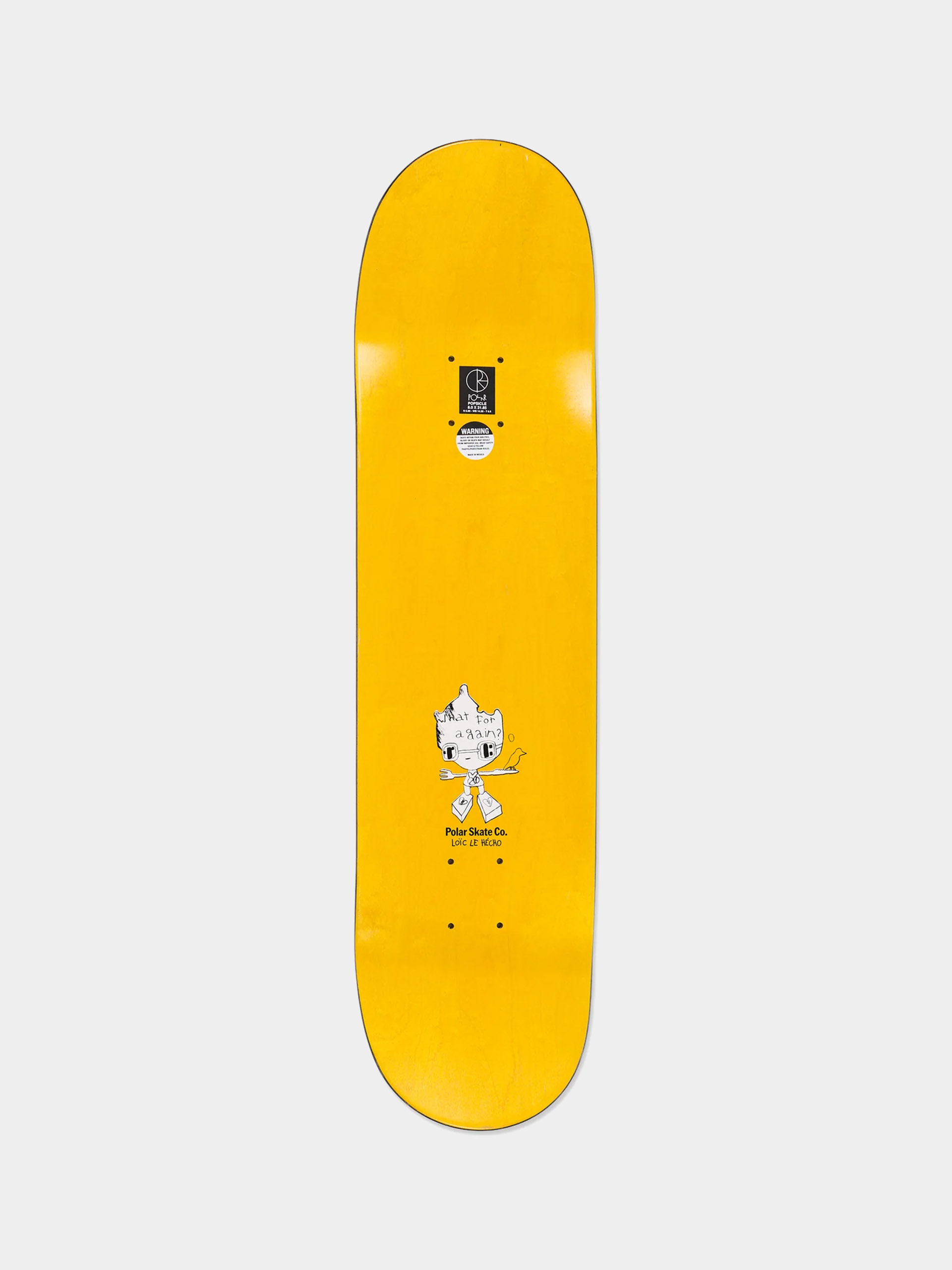 Дъска Polar Skate Oski I Think You Perfect (yellow)