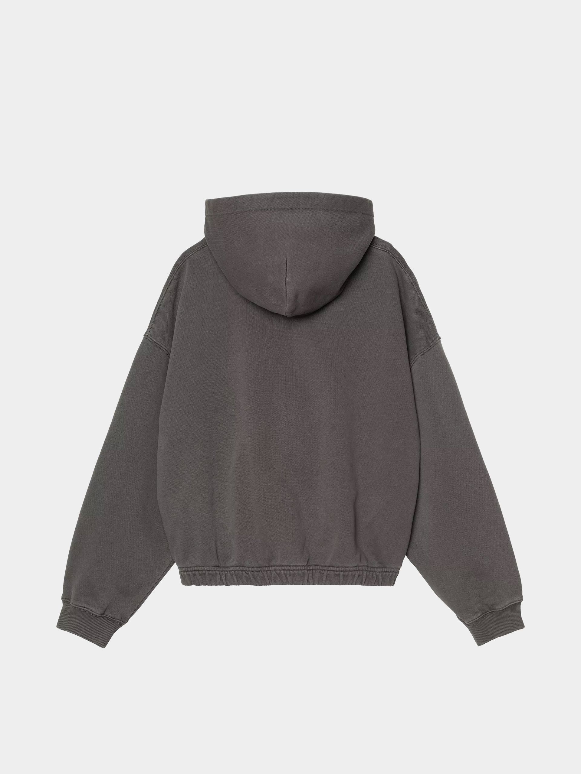 Суитшърт с качулка Carhartt WIP Hoggard ZHD Wmn (black)