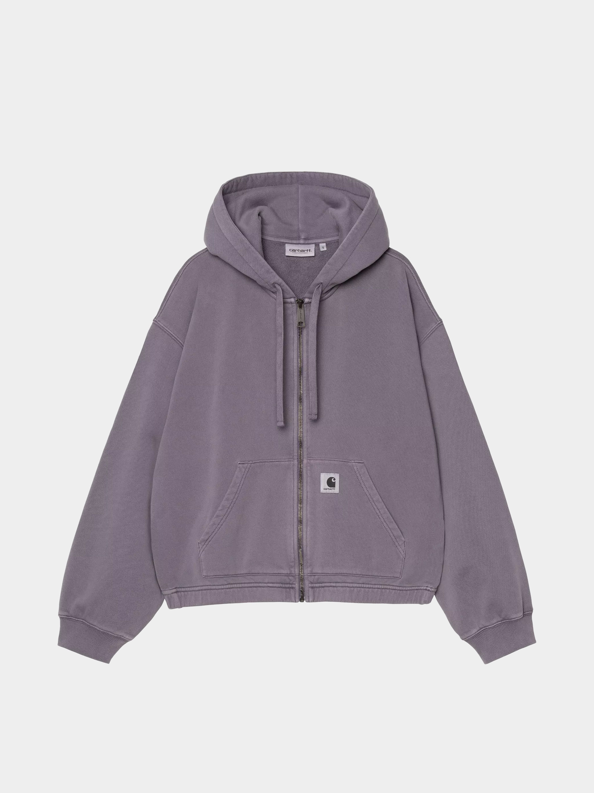 Суитшърт с качулка Carhartt WIP Hoggard ZHD Wmn (shady purple)