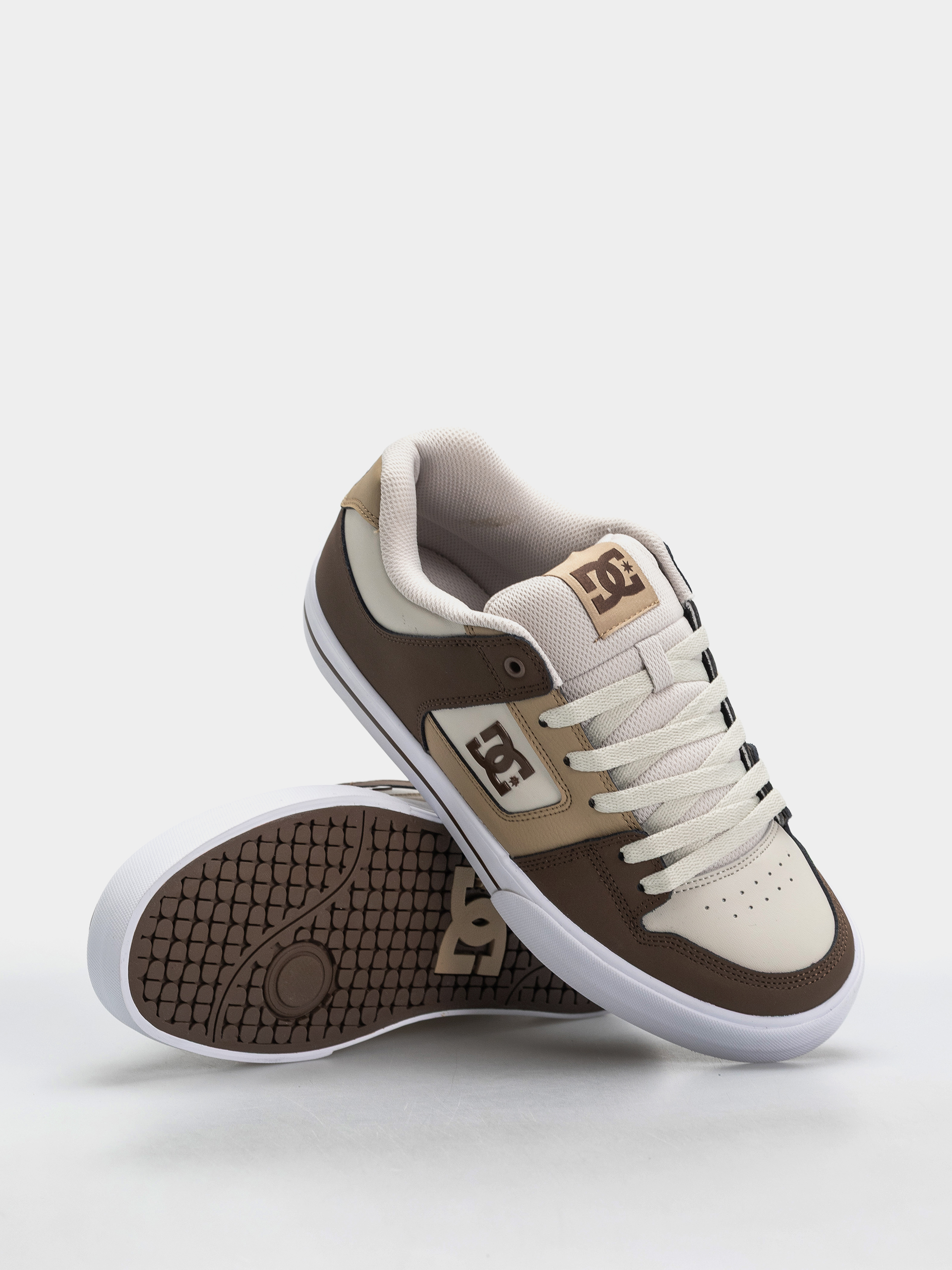 Обувки DC Pure (brown/tan/offwhite)