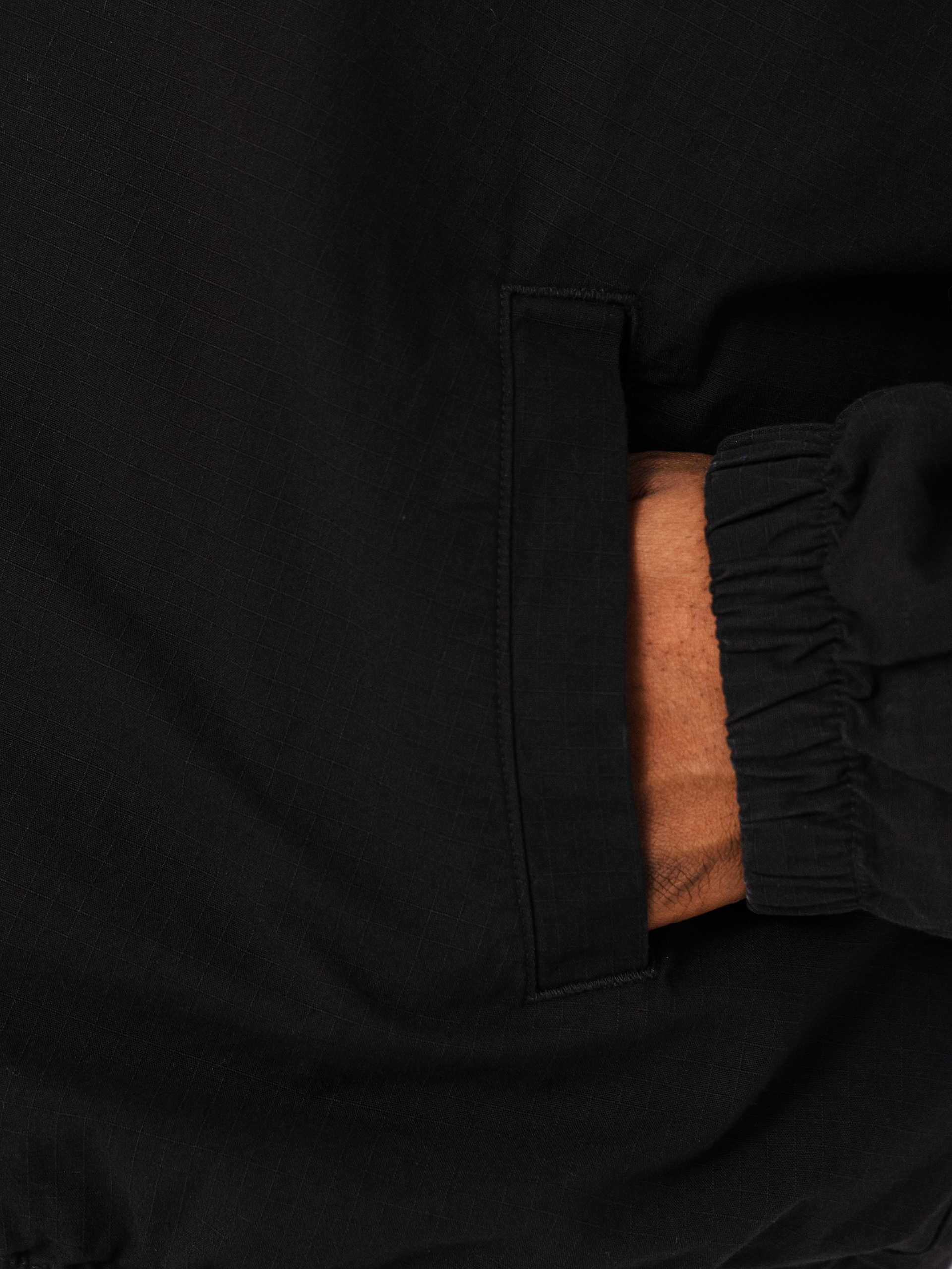 Яке Carhartt WIP Madison Ripstop (black/wax)