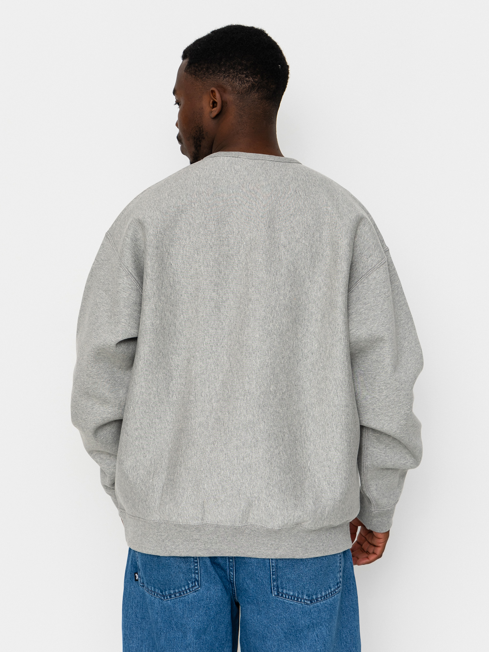 Суитшърт Nike SB Solo Swoosh (dk grey heather/white)