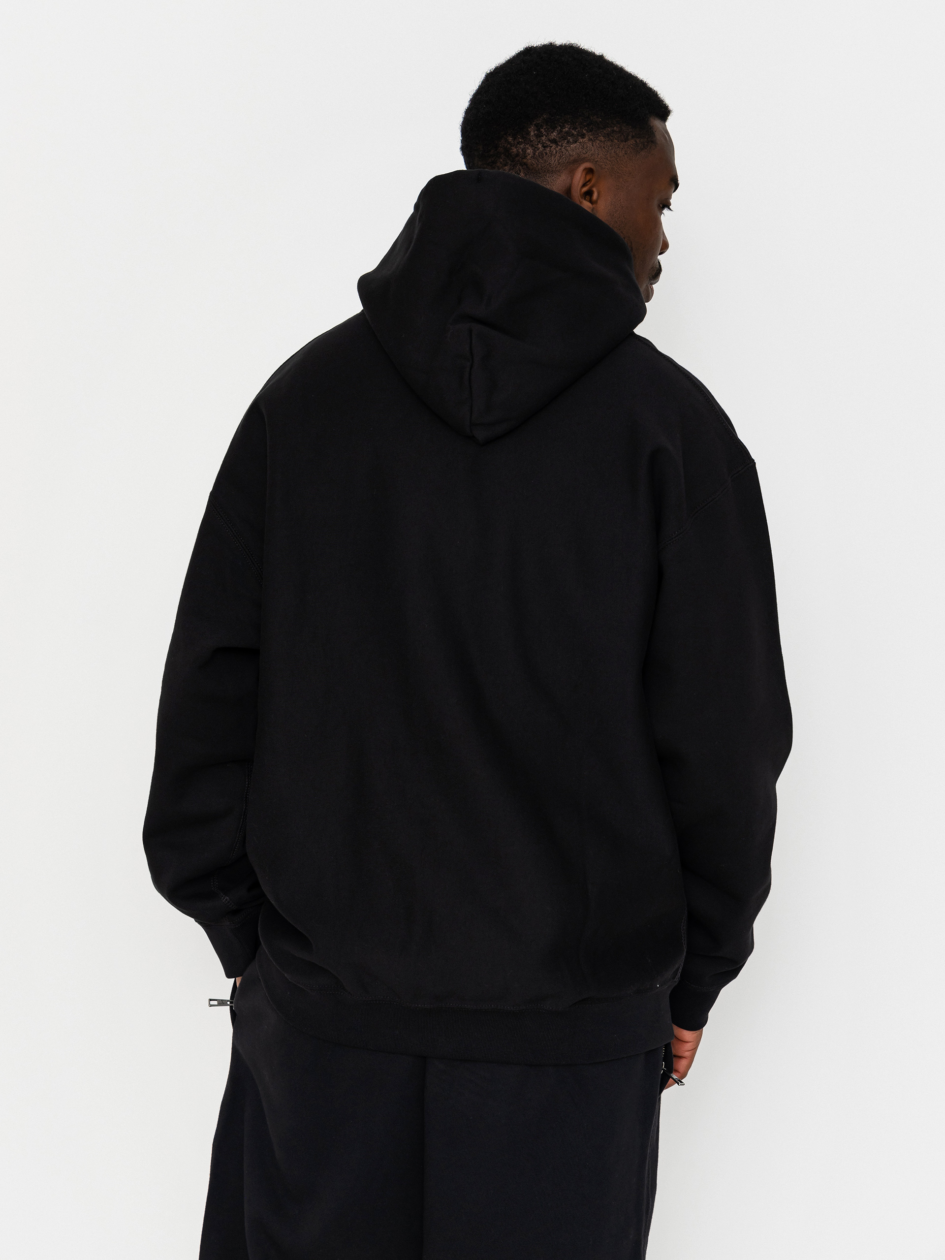 Суитшърт с качулка Nike SB Solo Swoosh HD (black/black/white)
