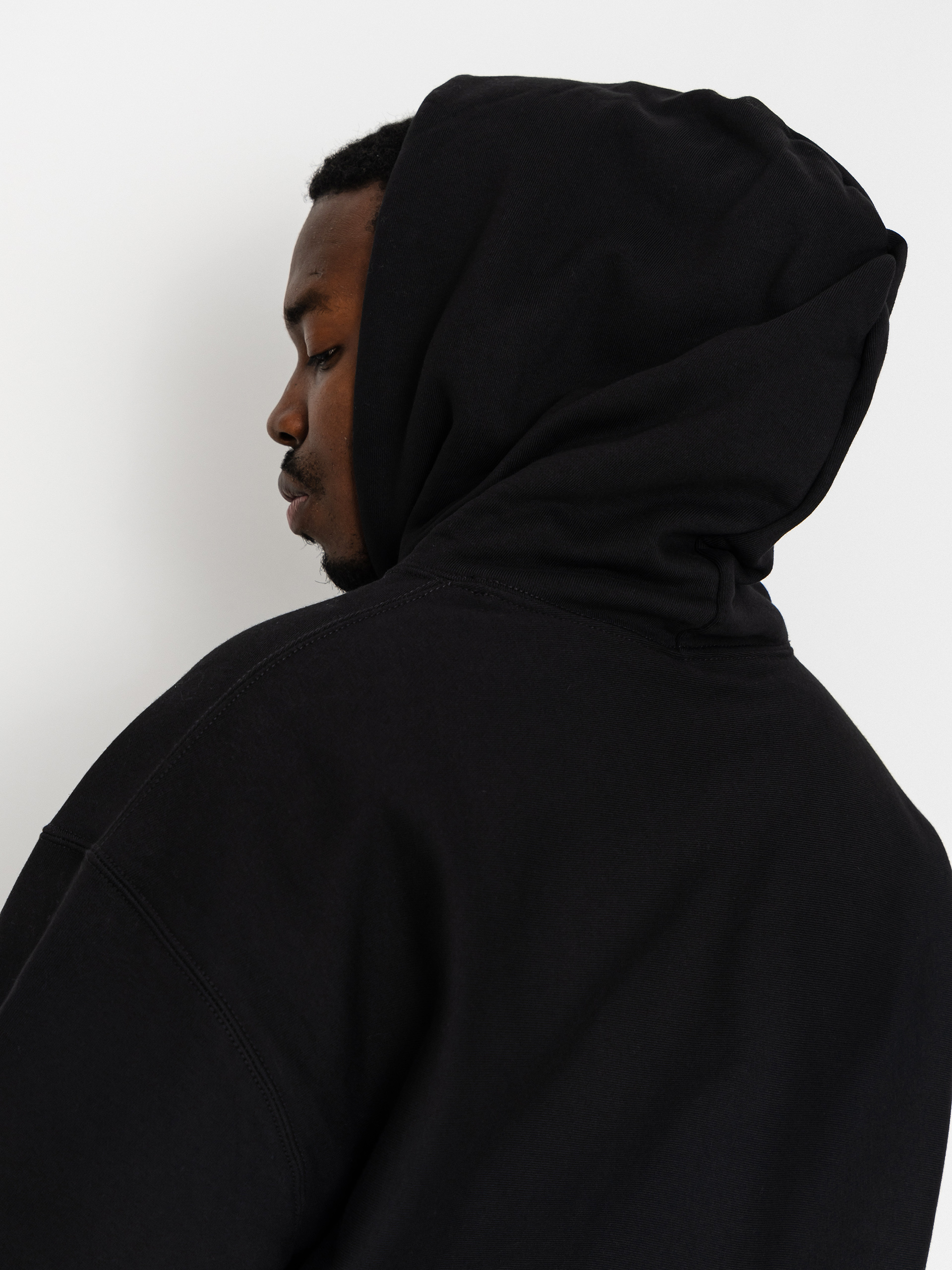 Суитшърт с качулка Nike SB Solo Swoosh HD (black/black/white)