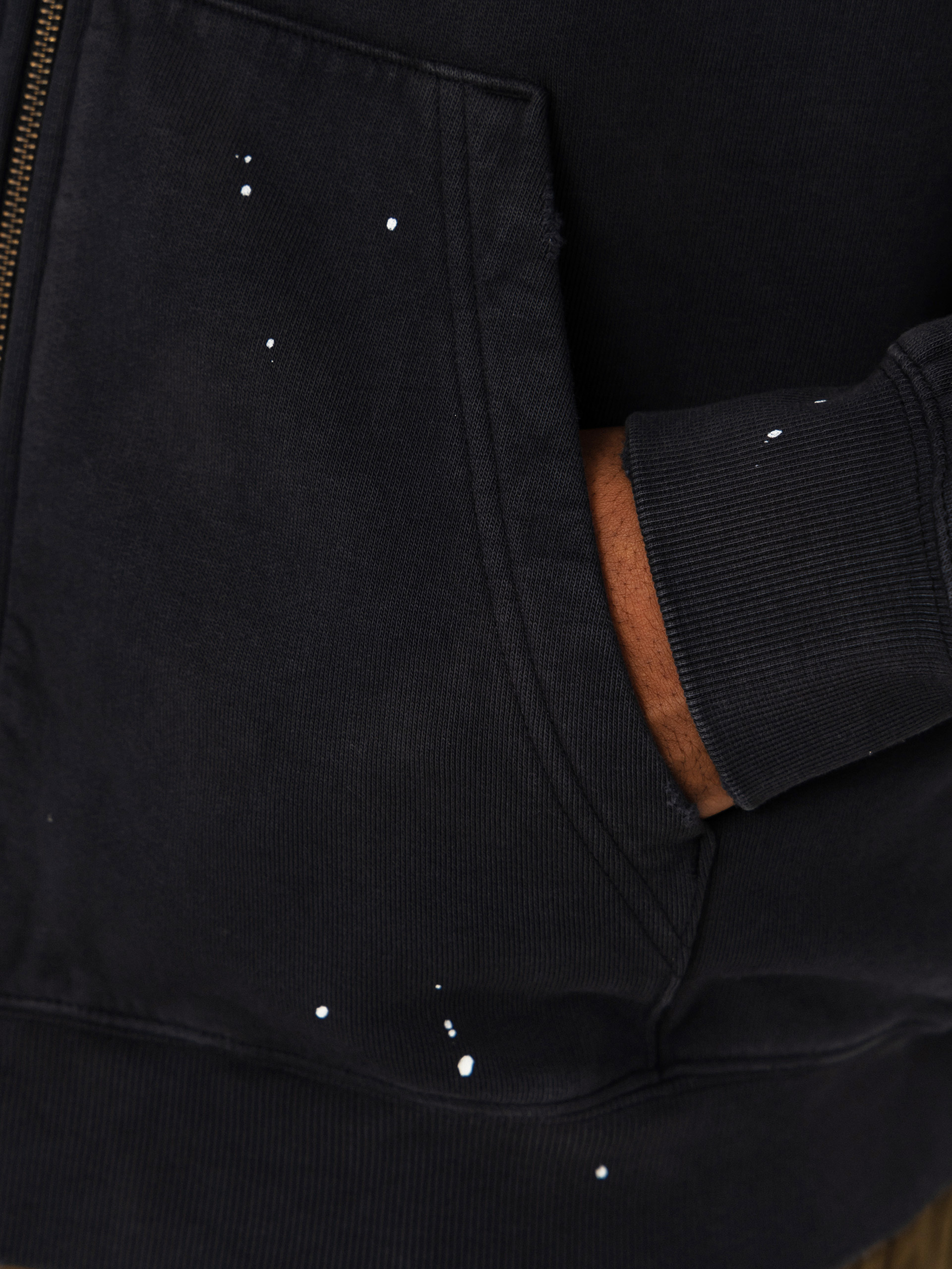 Суитшърт с качулка Carhartt WIP Painter ZHD (black)