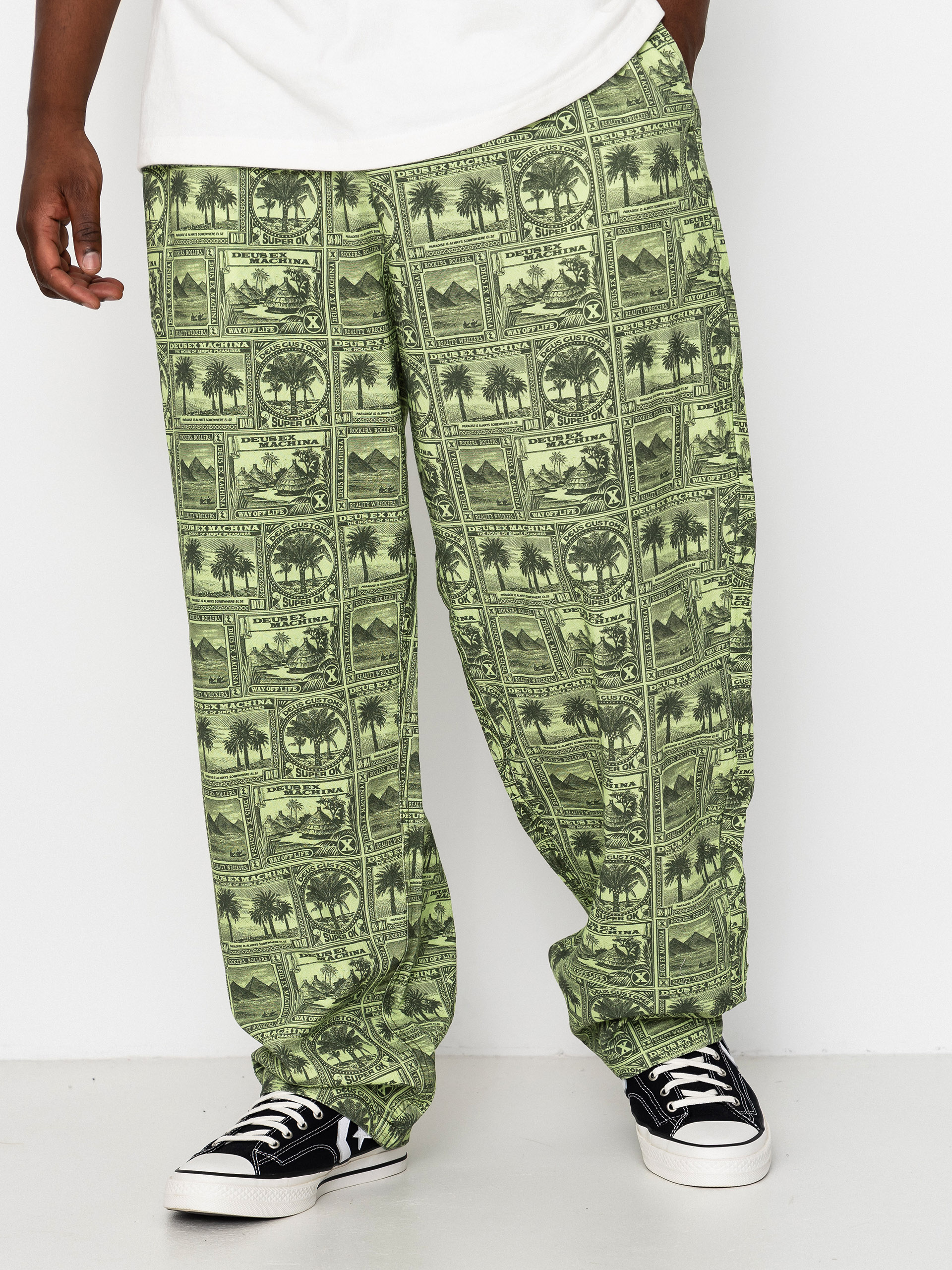 Панталони Deus Ex Machina Mail Man (green)