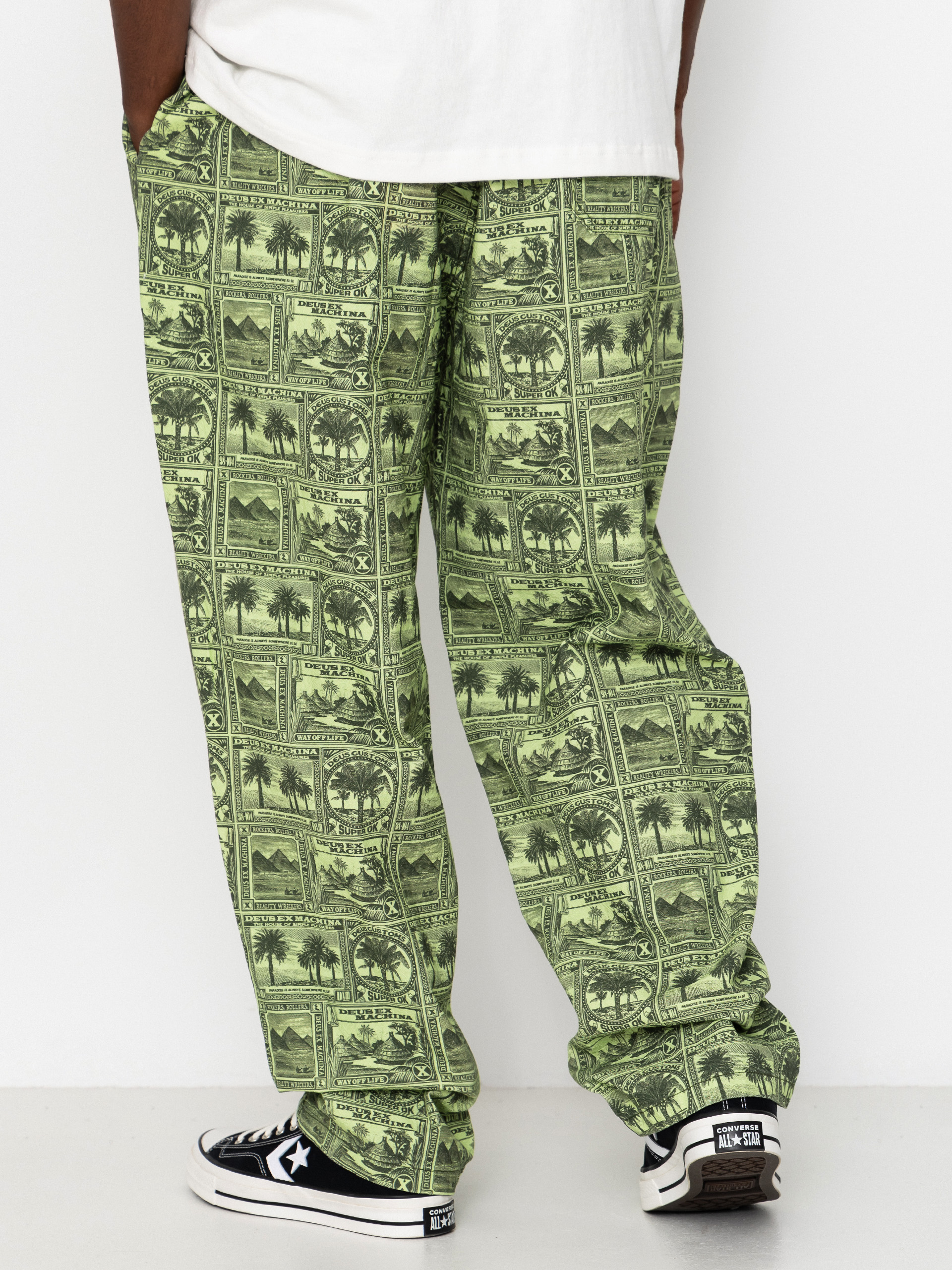 Панталони Deus Ex Machina Mail Man (green)