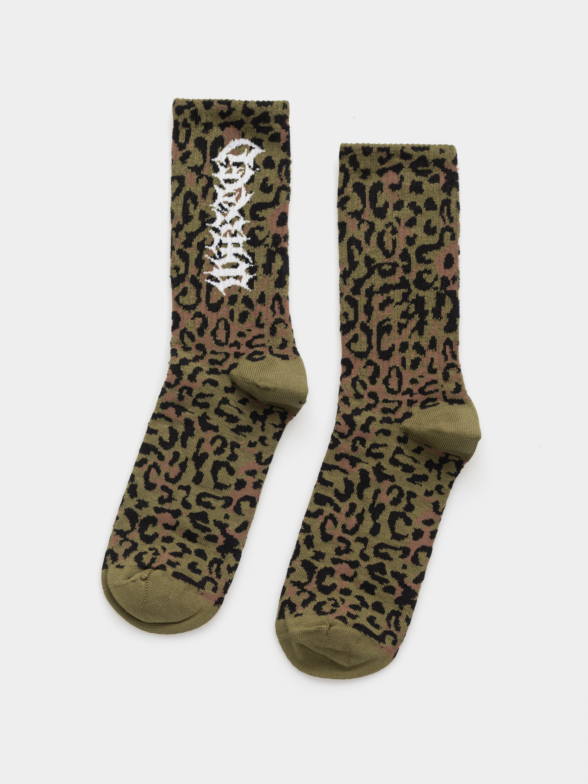 Чорапи Wasted Paris Cheetah (olive khaki camo)