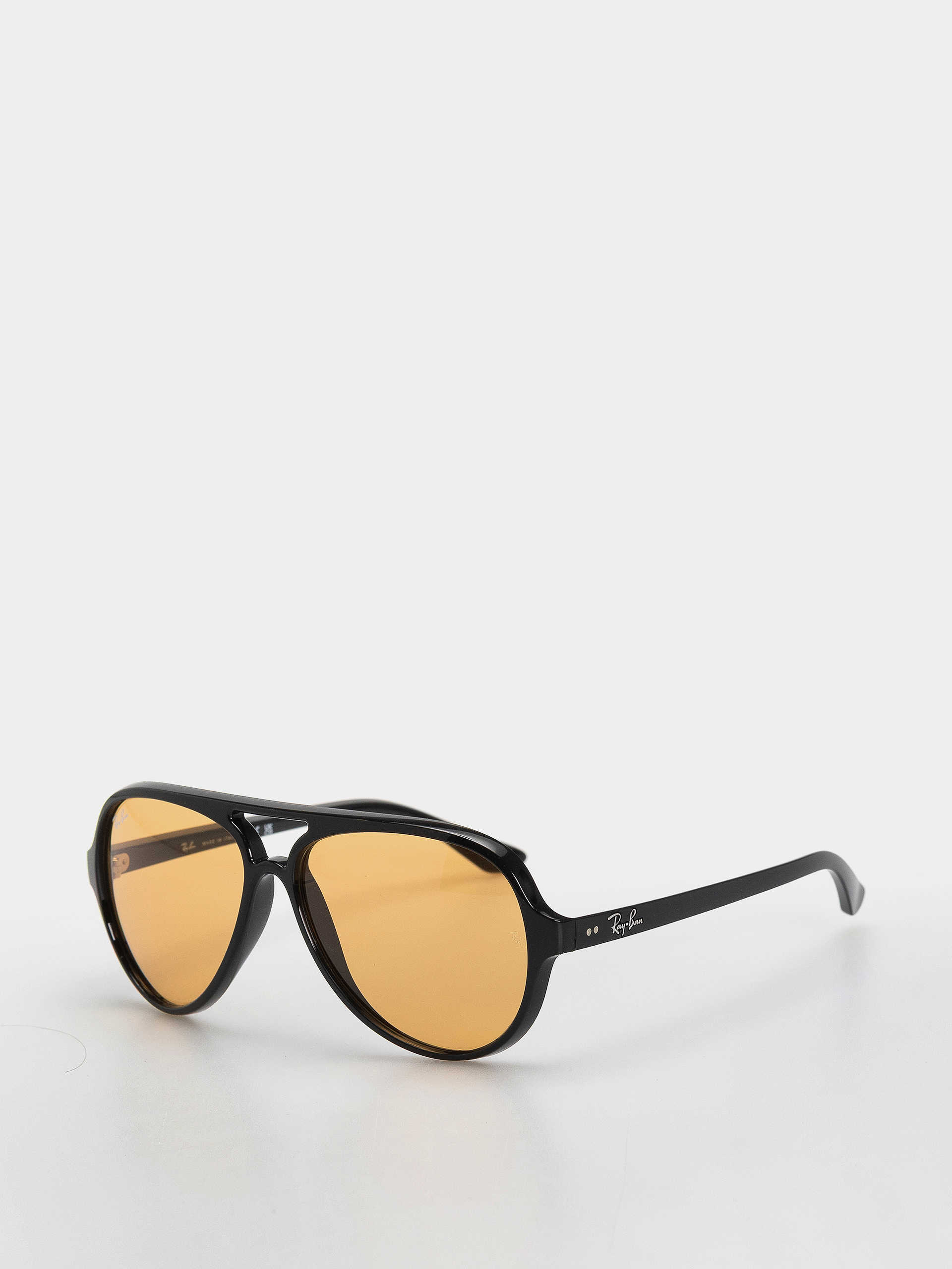 Слънчеви очила Ray-Ban Cats 5000 Classic Summer Capsule (polerowany czarny/pomarańczowy)