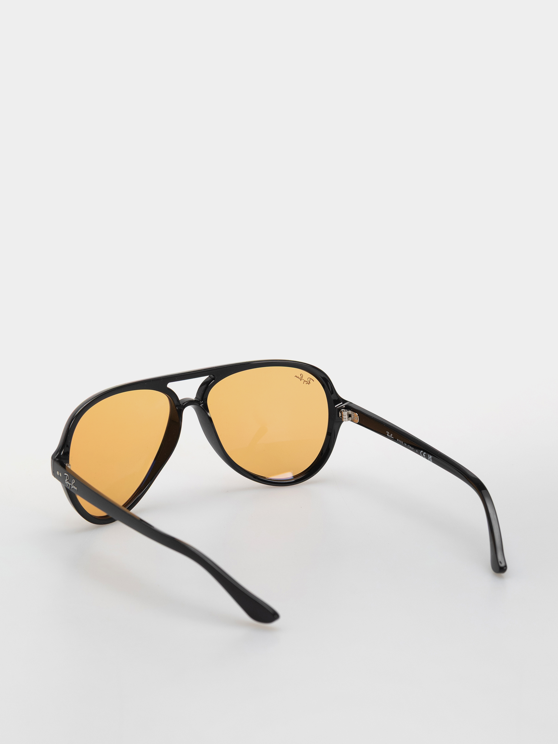 Слънчеви очила Ray-Ban Cats 5000 Classic Summer Capsule (polerowany czarny/pomarańczowy)
