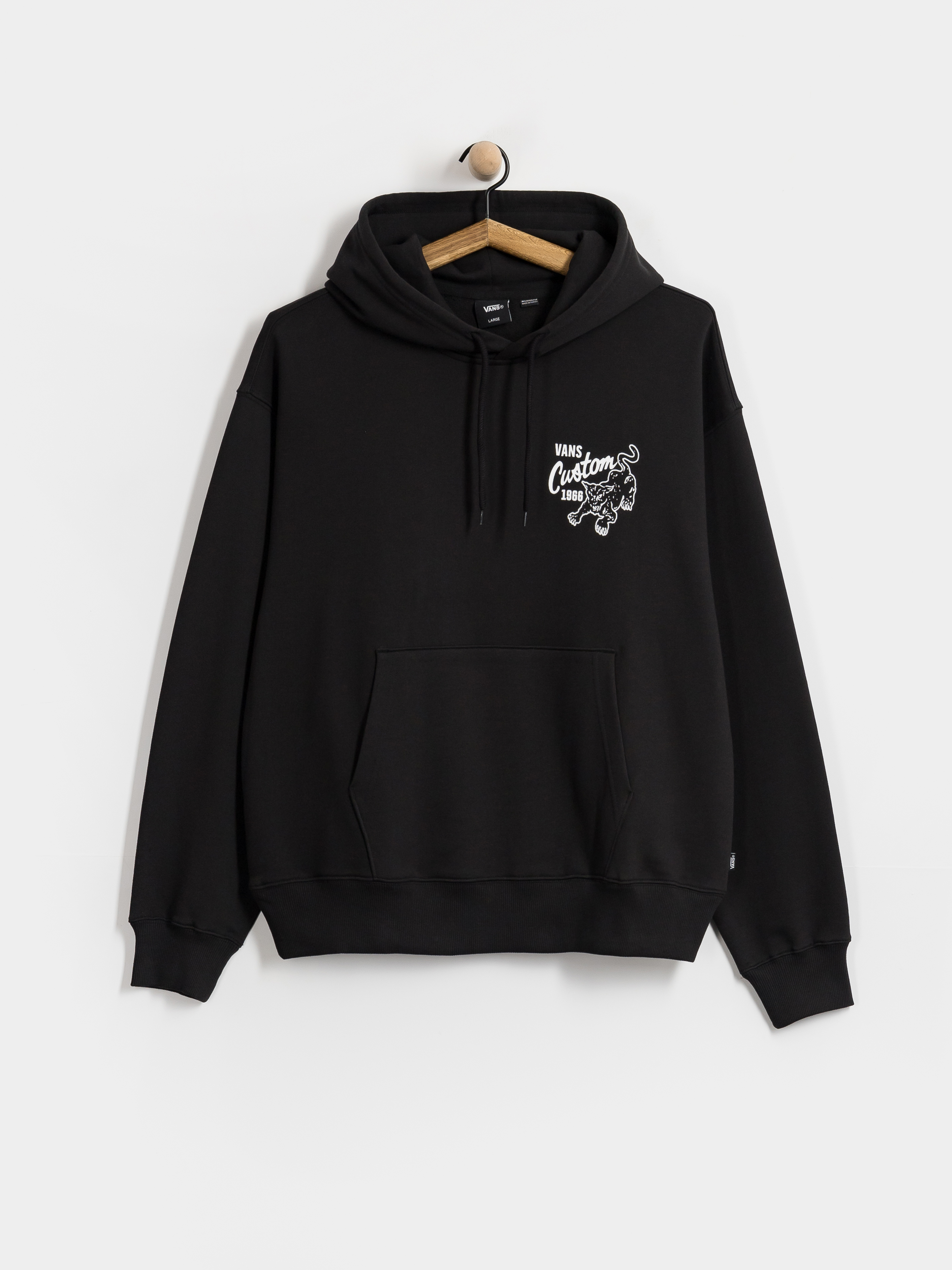Суитшърт с качулка Vans Custom Cat HD (black)