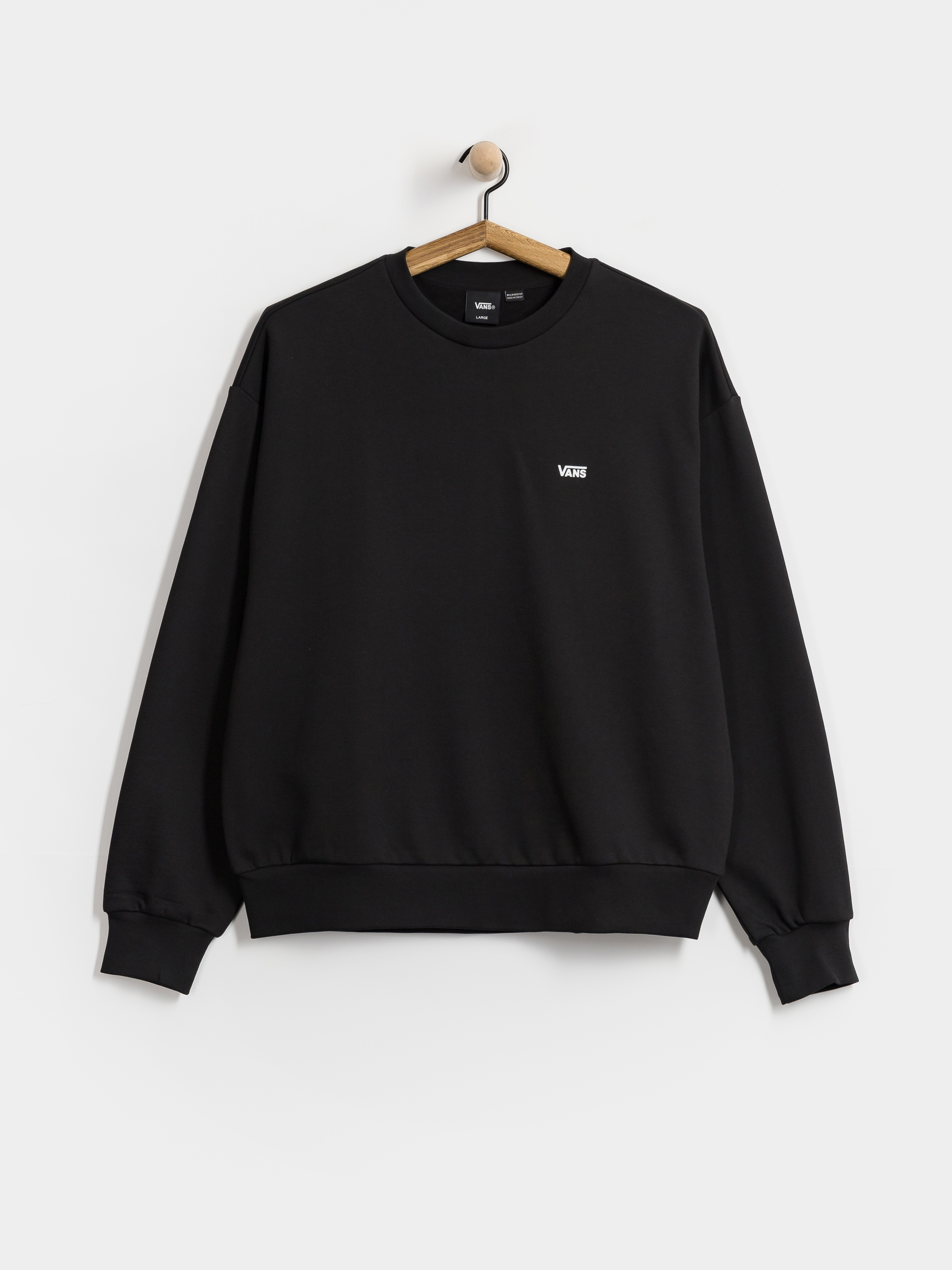 Суитшърт Vans Left Chest (black)